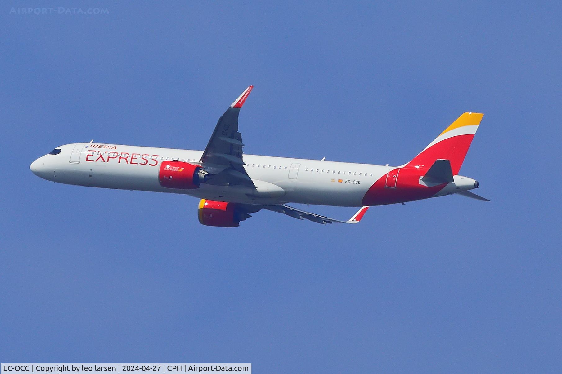 EC-OCC, 2023 Airbus A321-271X C/N 11484, Copenhagen 27.4.2024