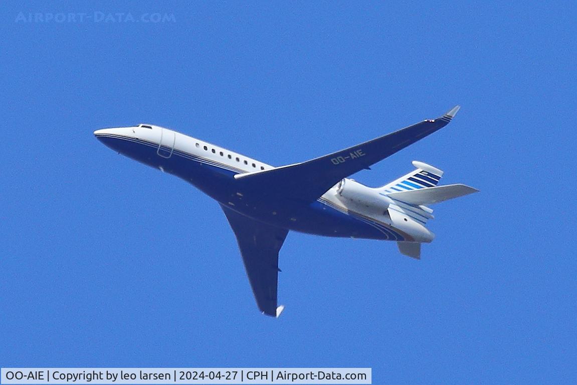 OO-AIE, 2020 Dassault Falcon 7X C/N 289, Copenhagen 27.4.2024