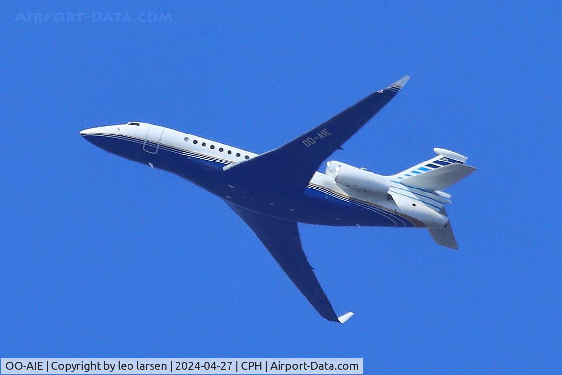 OO-AIE, 2020 Dassault Falcon 7X C/N 289, Copenhagen 27.4.2024