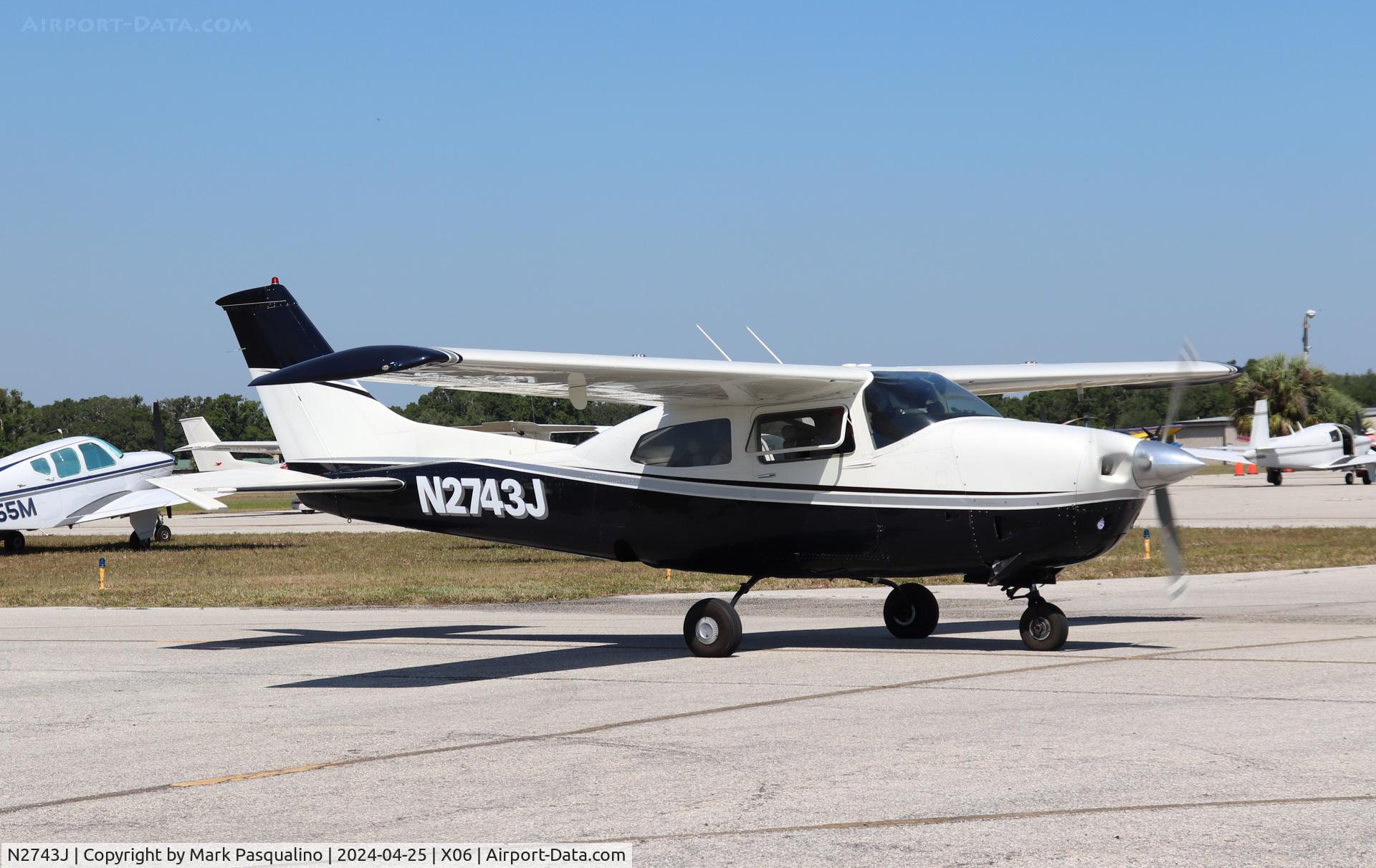 N2743J, 1976 Cessna T210M Turbo Centurion C/N 21061690, Cessna T210M