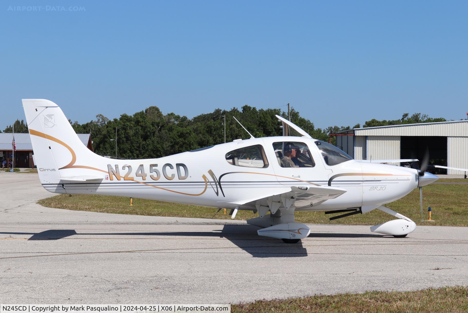 N245CD, 2001 Cirrus SR20 C/N 1142, Cirrus SR20