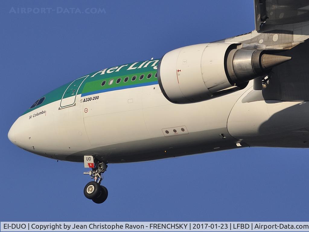 EI-DUO, 2007 Airbus A330-202 C/N 841, St. Columba / Colum	Aer Lingus