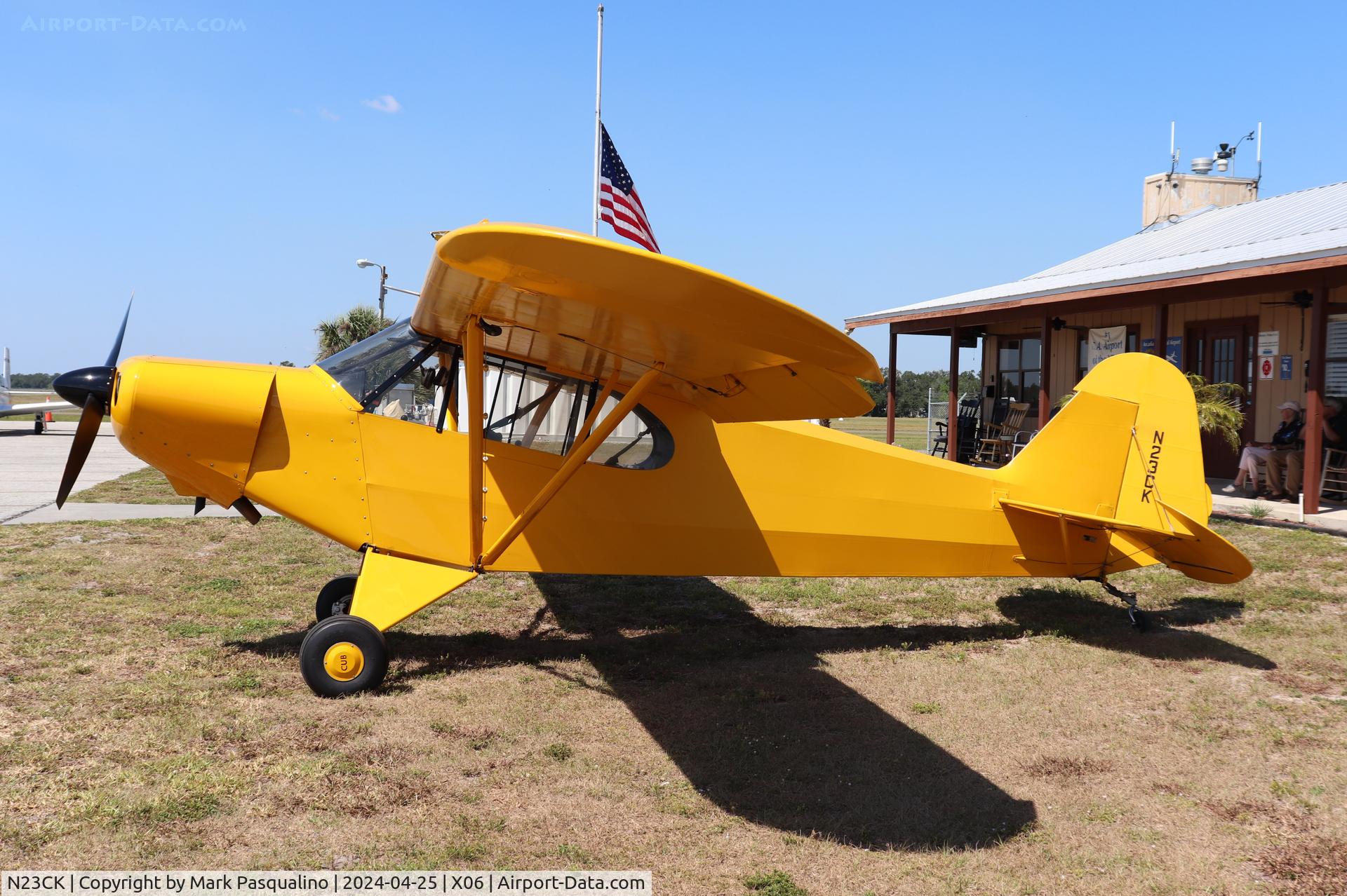 N23CK, 1985 Meadows Denny CLIP WING CUB C/N DM3, Clip Wing Cub