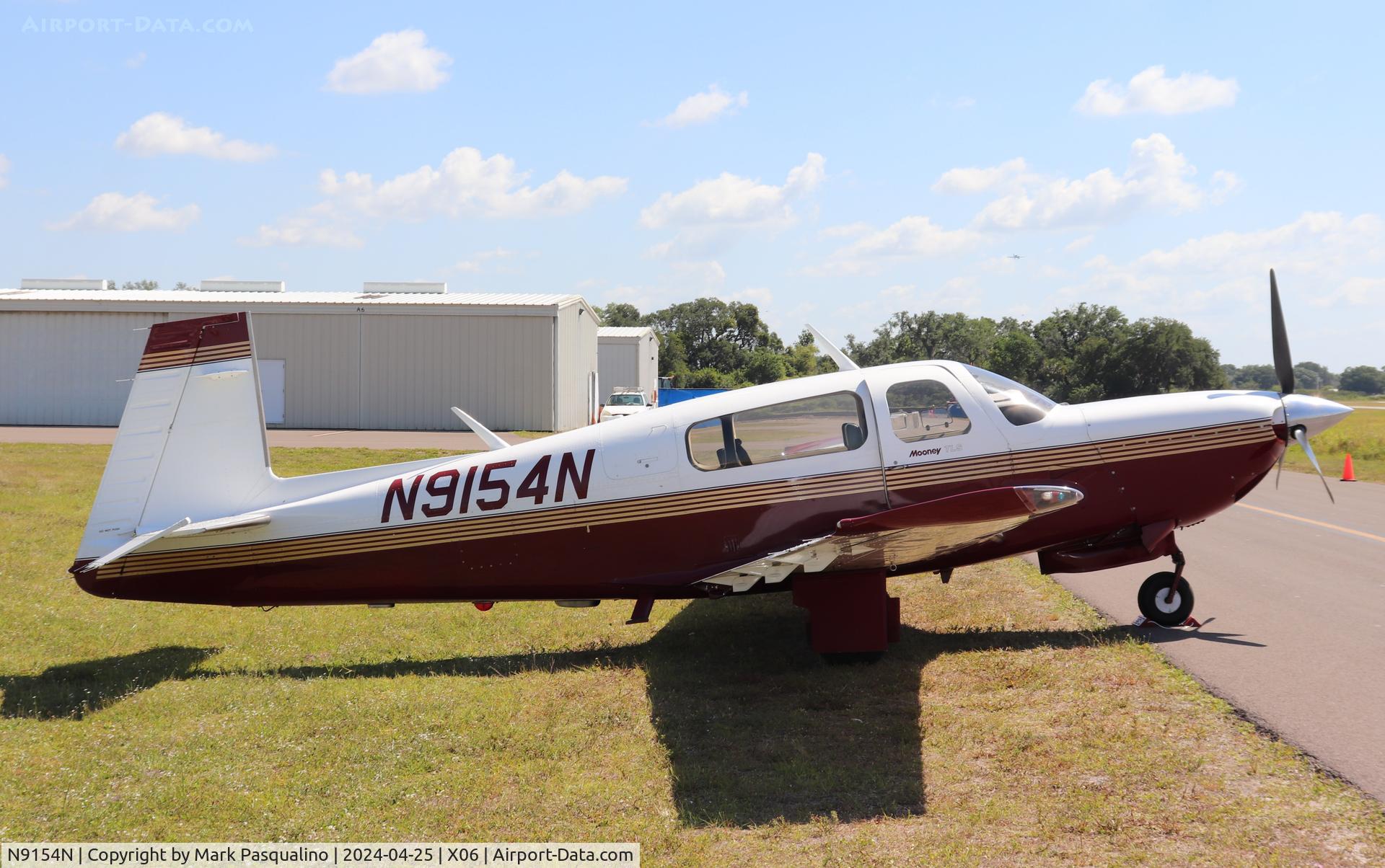 N9154N, 1996 Mooney M20M Bravo C/N 27-0221, Mooney M20M