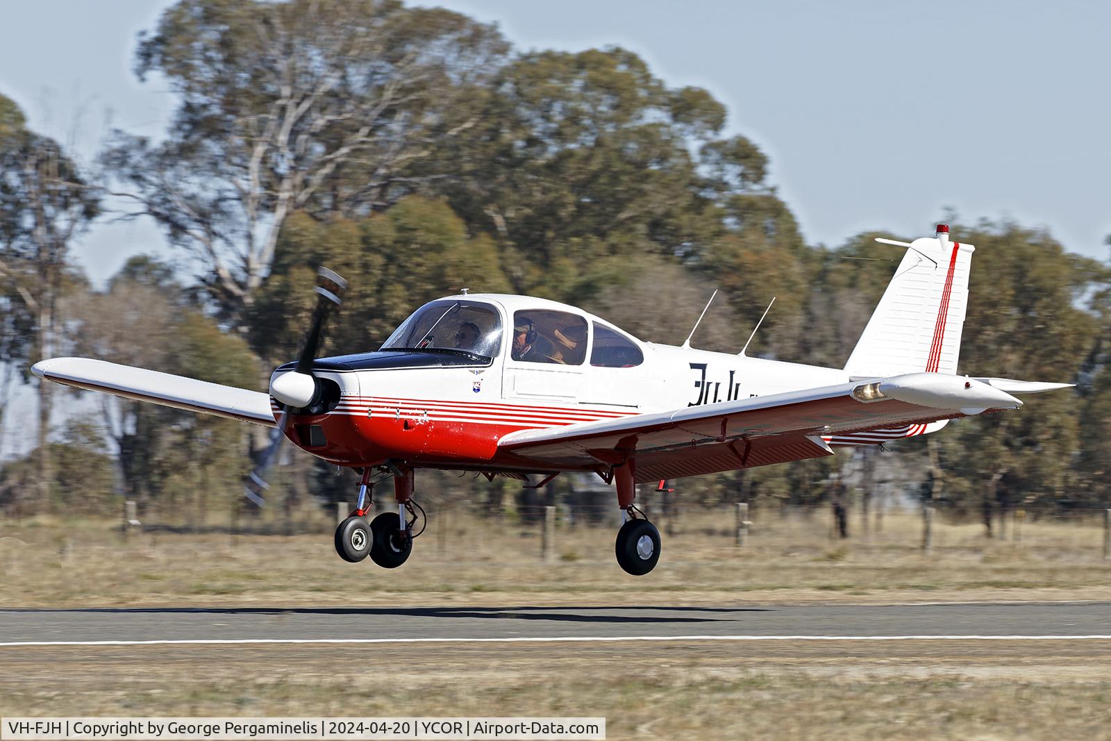 VH-FJH, 1969 Fuji FA-200-180/A1 Aero Subaru C/N FA200-18, Antique Aeroplane Association of Australia National Fly-in 2024.