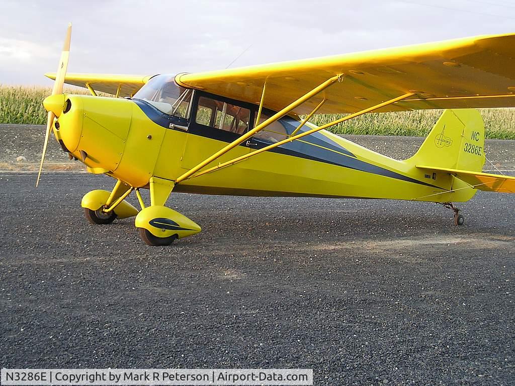 N3286E, 1947 Aeronca 11AC Chief C/N 11AC-1657, Nice view of the Chief