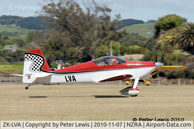 ZK-LVA, Vans RV-7 C/N 70907, The Gallagher Family Trust, Manukau