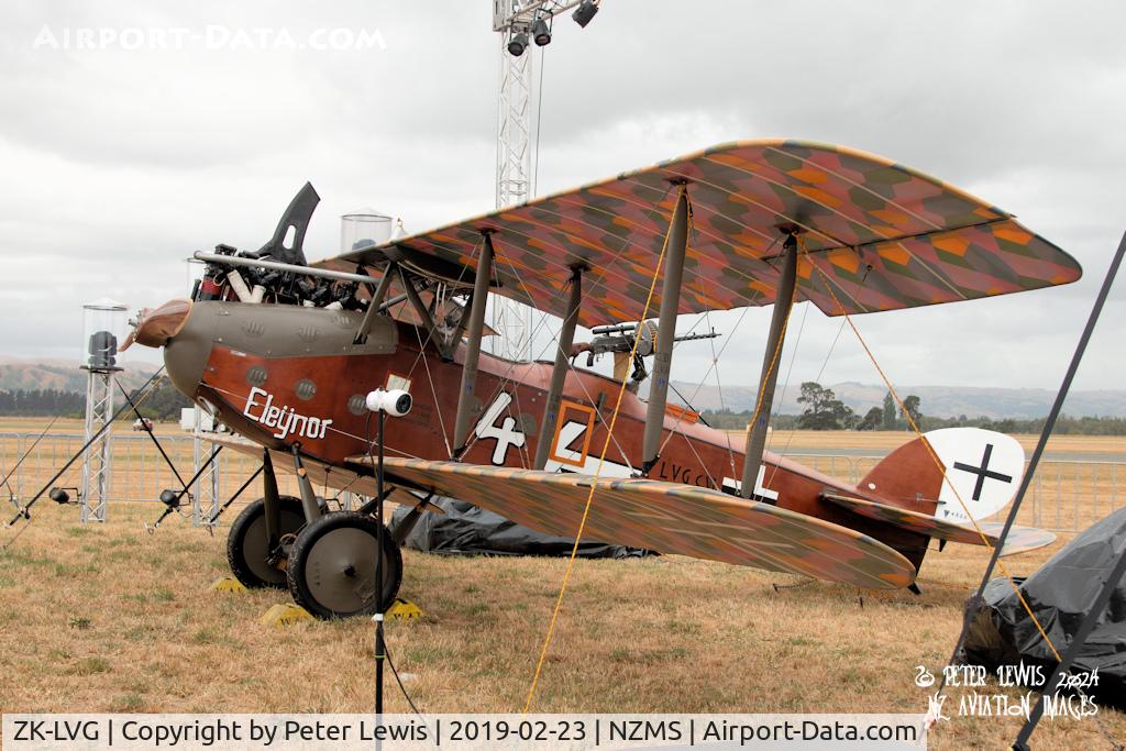 ZK-LVG, LVG C.VI  Replica C/N MF-01, The Vintage Aviator Ltd., Masterton