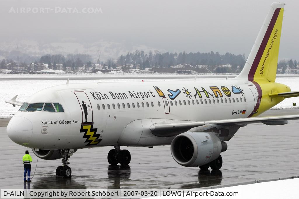 D-AILN, 1997 Airbus A319-114 C/N 700, D-AILN @ LOWG 2007