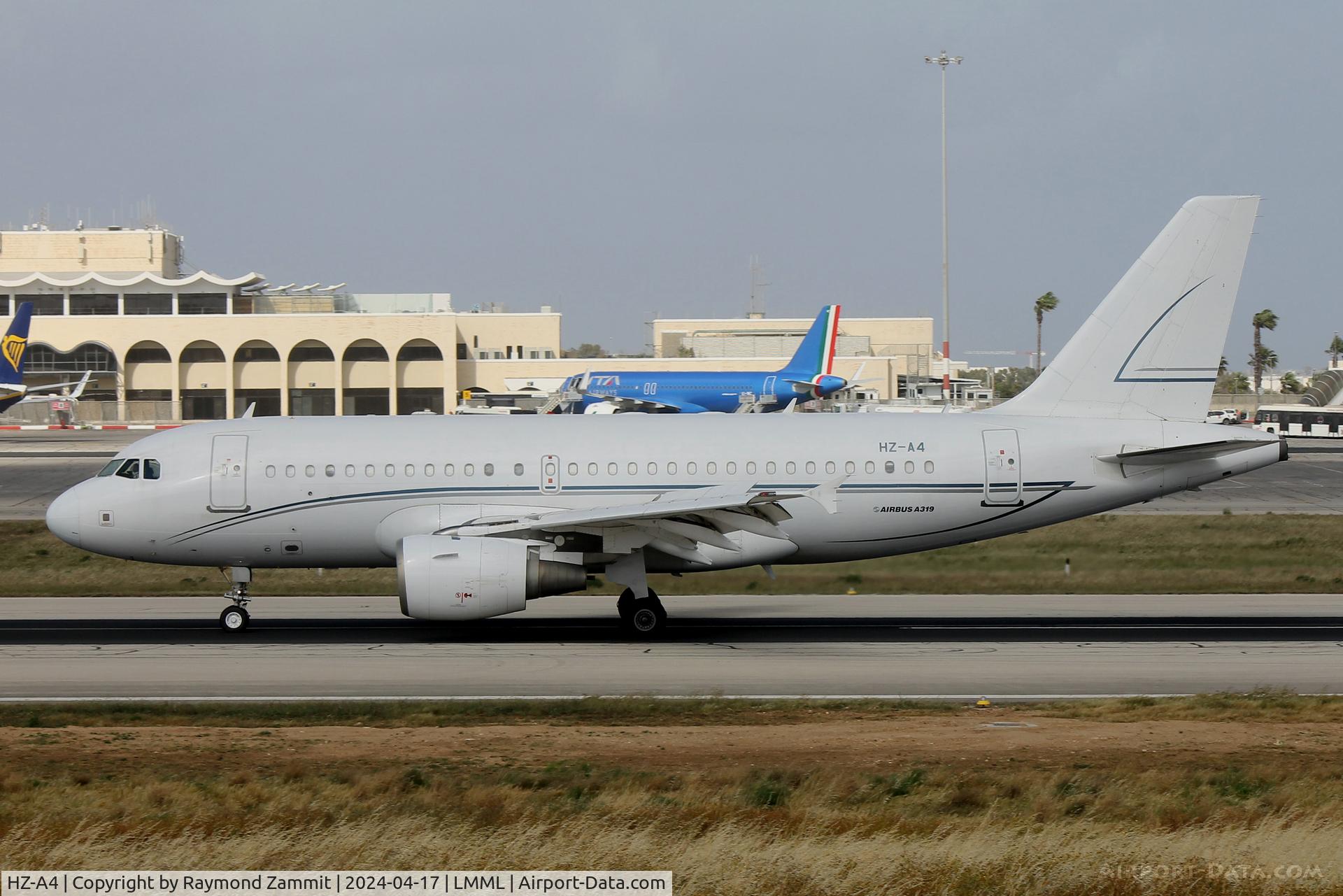 HZ-A4, 2001 Airbus A319-112 C/N 1494, A319 HZ-A4 Alpha Star Aviation