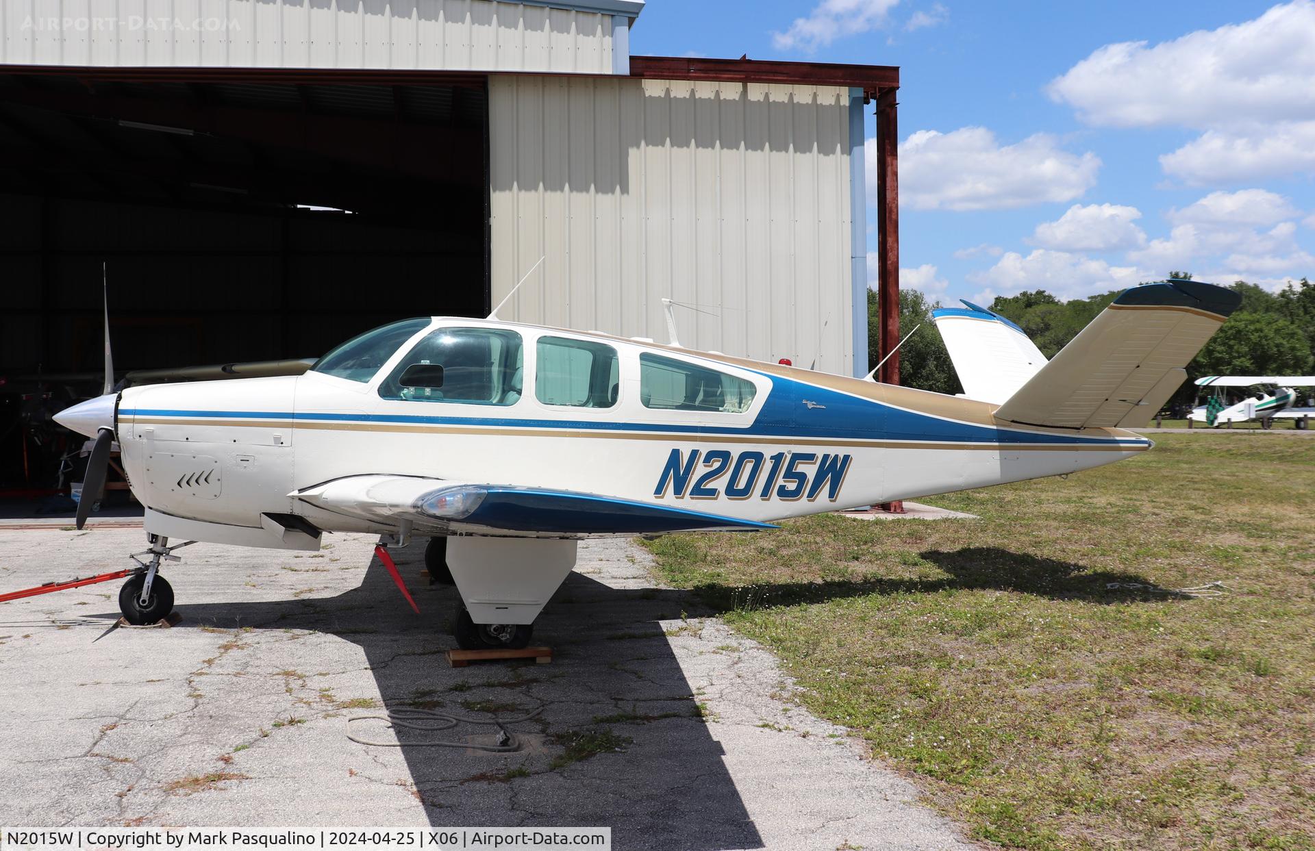 N2015W, 1965 Beech S35 Bonanza C/N D-7975, Beech S35