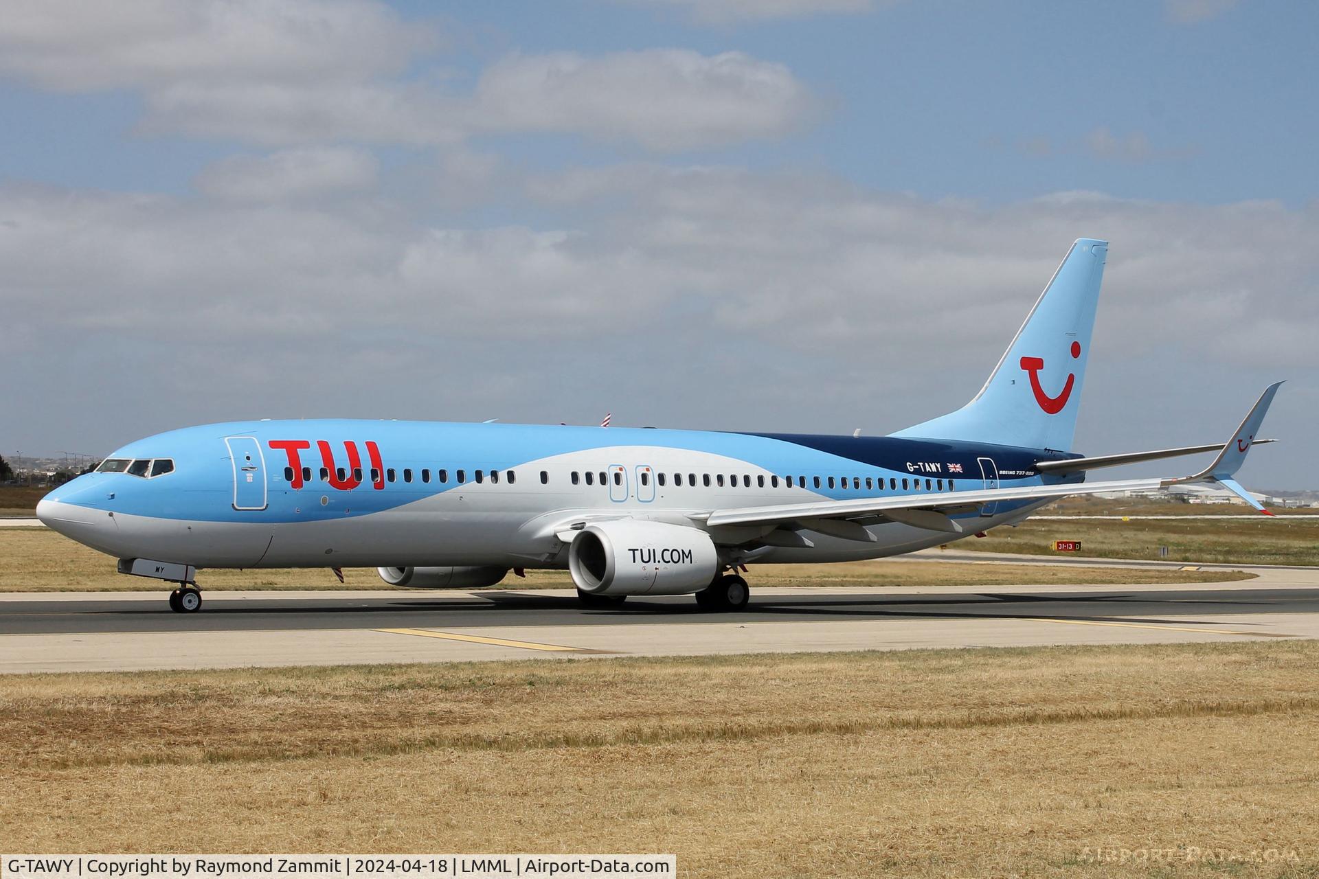 G-TAWY, Boeing 737-8K5 C/N 37246, B737-800 G-TAWY TuiFly