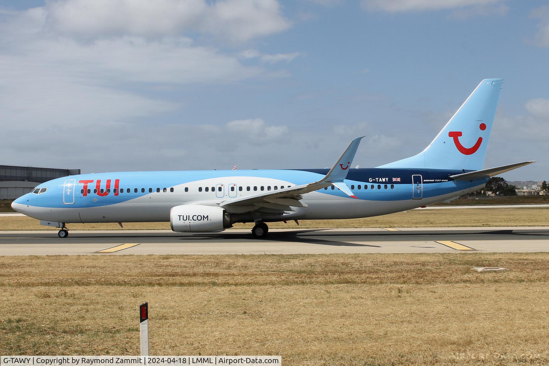 G-TAWY, Boeing 737-8K5 C/N 37246, B737-800 G-TAWY TuiFly