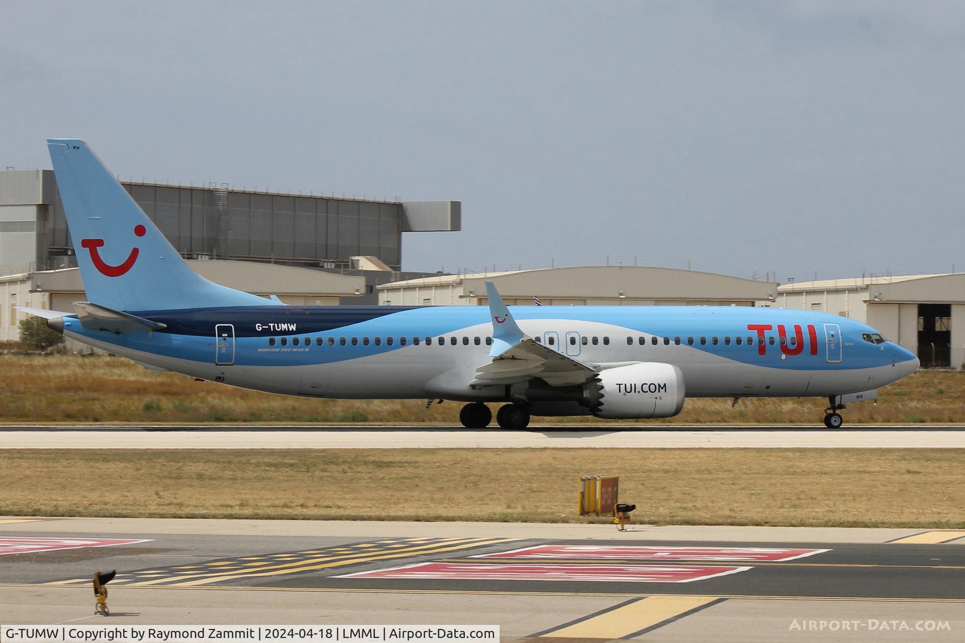 G-TUMW, 2022 Boeing 737-8 MAX C/N 44615, B737-800 G-TUMW TuiFly