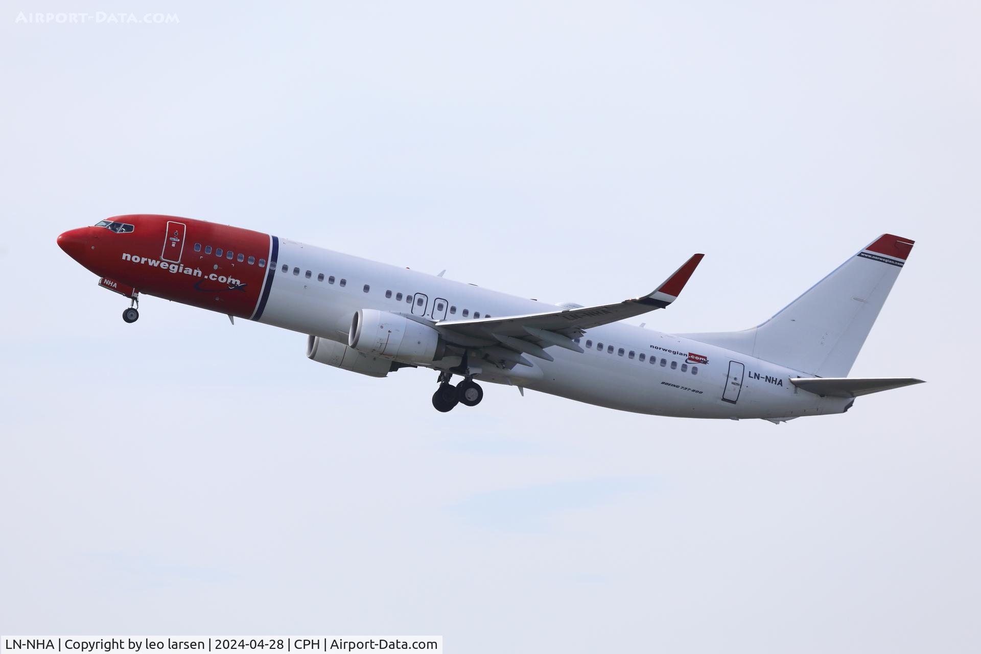 LN-NHA, 2014 Boeing 737-8JP C/N 41129, Copenhagen 28.4.2024
