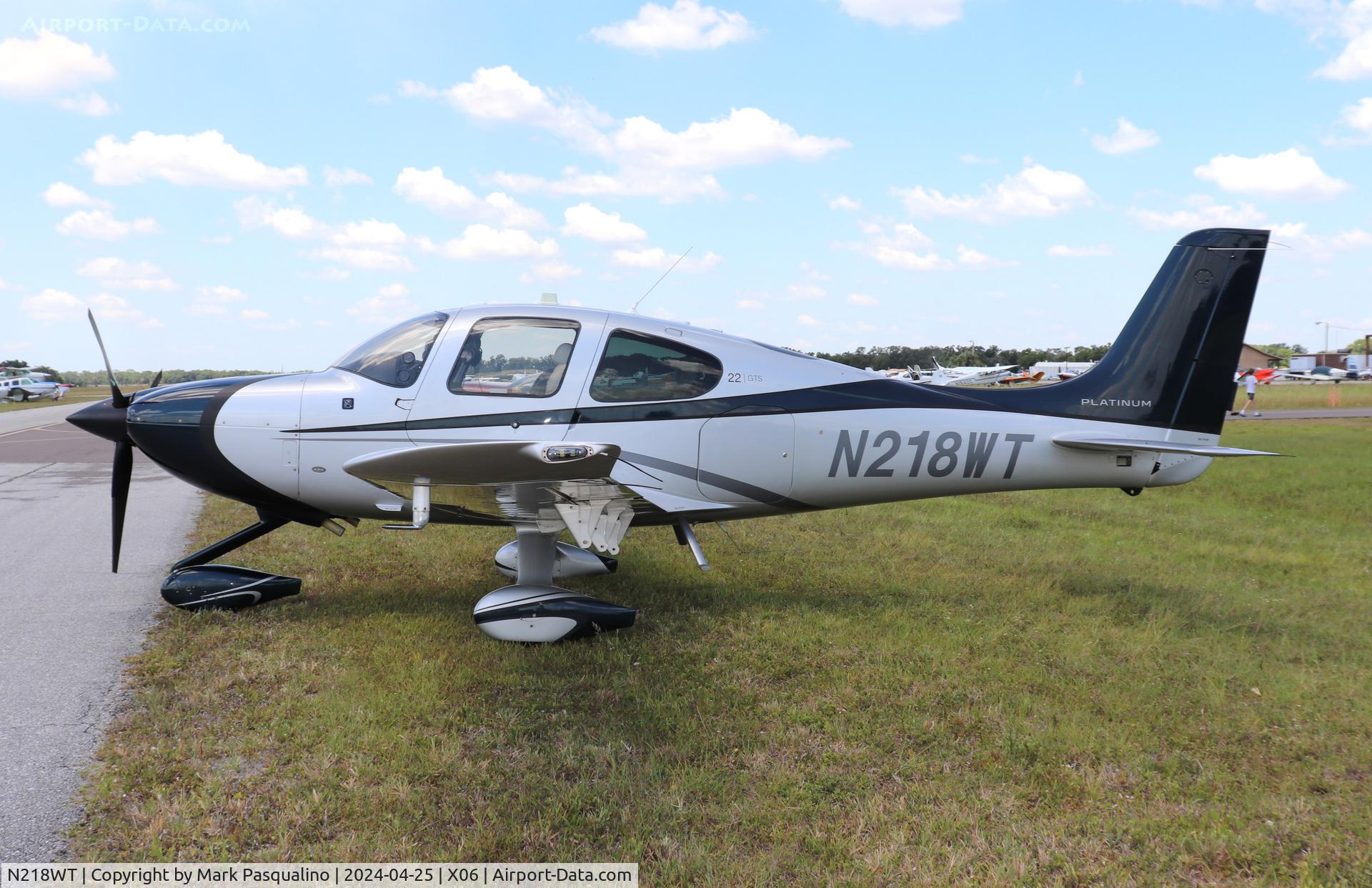 N218WT, 2014 Cirrus SR22 C/N 4036, Cirrus SR22
