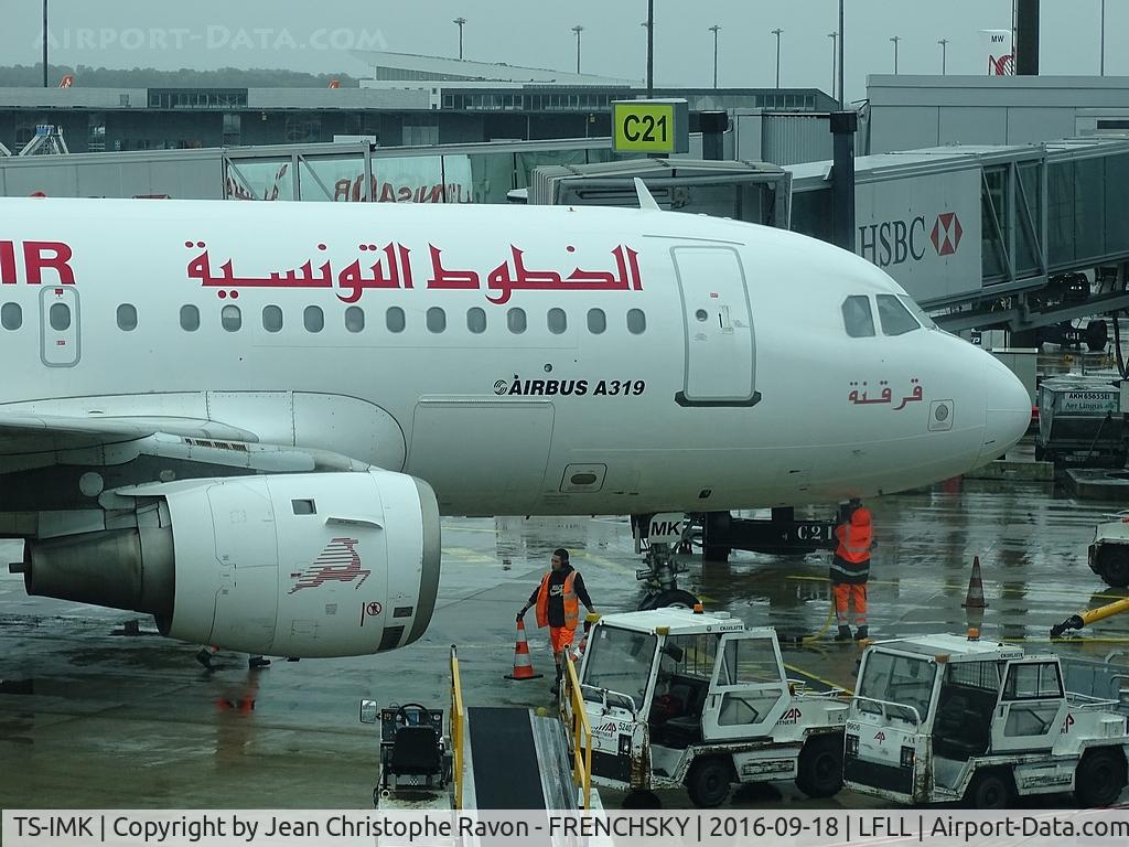 TS-IMK, 1998 Airbus A319-114 C/N 880, Tunis Air