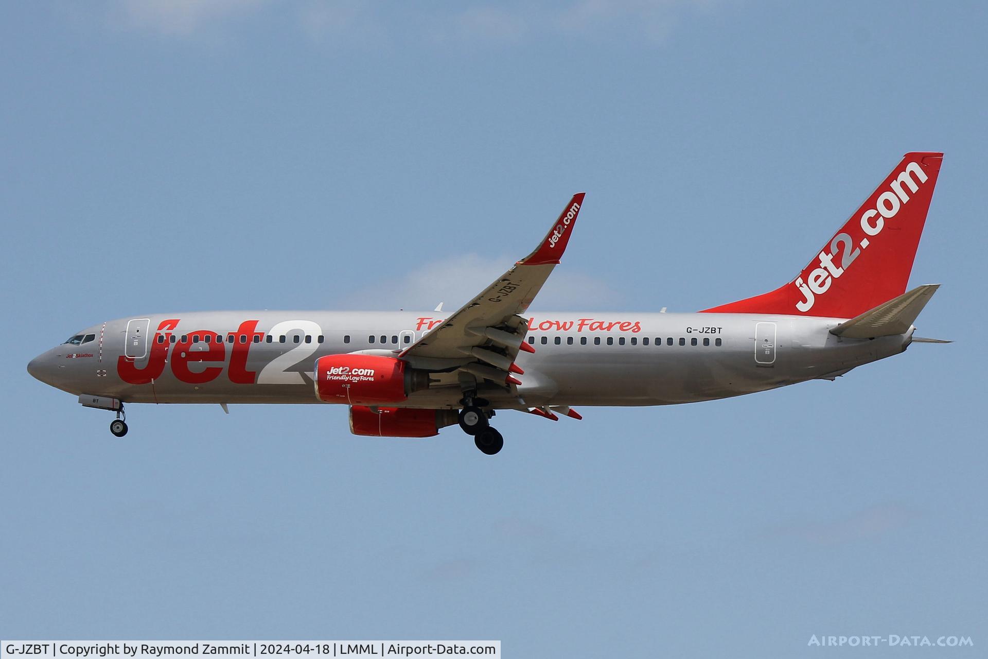 G-JZBT, 2009 Boeing 737-883 C/N 34546, B737-800 G-JZBT Jet2Com