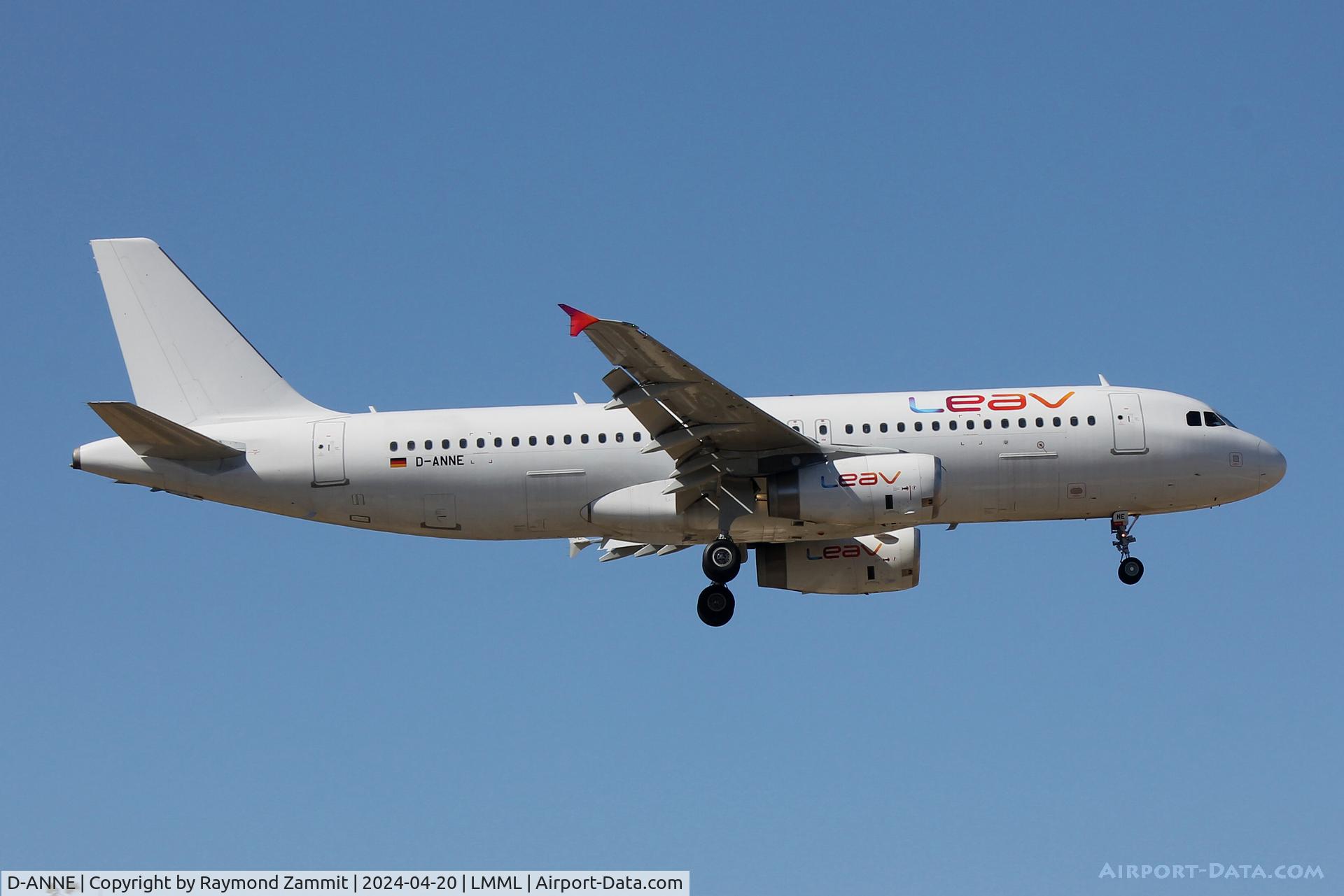 D-ANNE, 2010 Airbus A320-232 C/N 4481, A320 D-ANNE LEAV Aviation