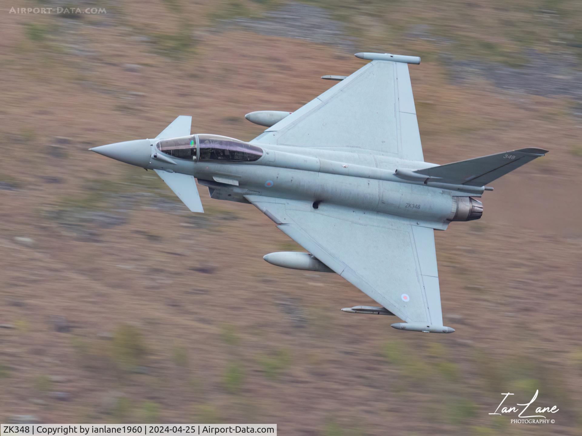 ZK348, Eurofighter EF-2000 Typhoon FGR.4 C/N BS109/396, LFA17