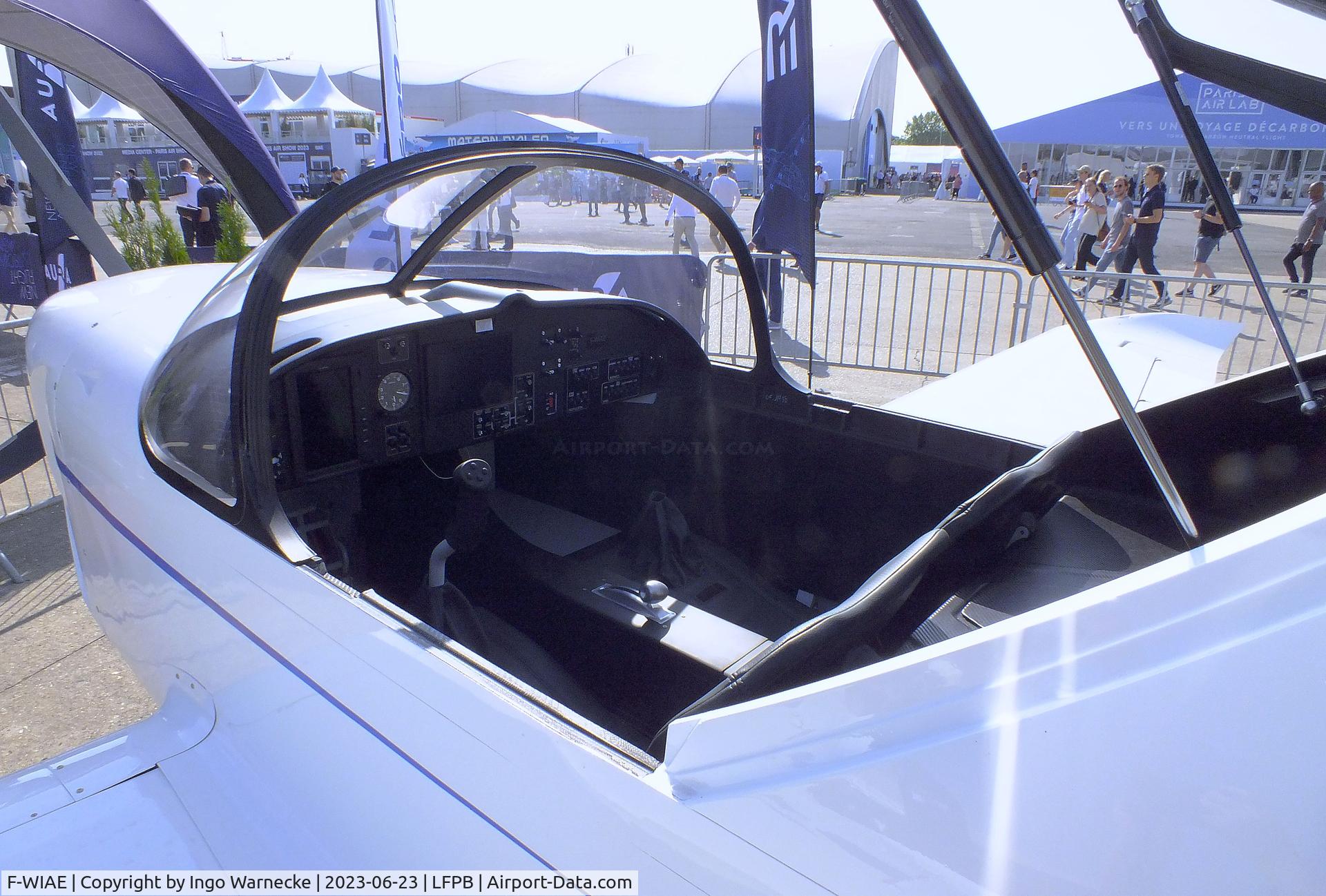 F-WIAE, 2023 Aura Aero Integral E C/N 01, Aura Aero Integral E with Safran ENGINeUS electric motor at the Aerosalon 2023, Paris #c