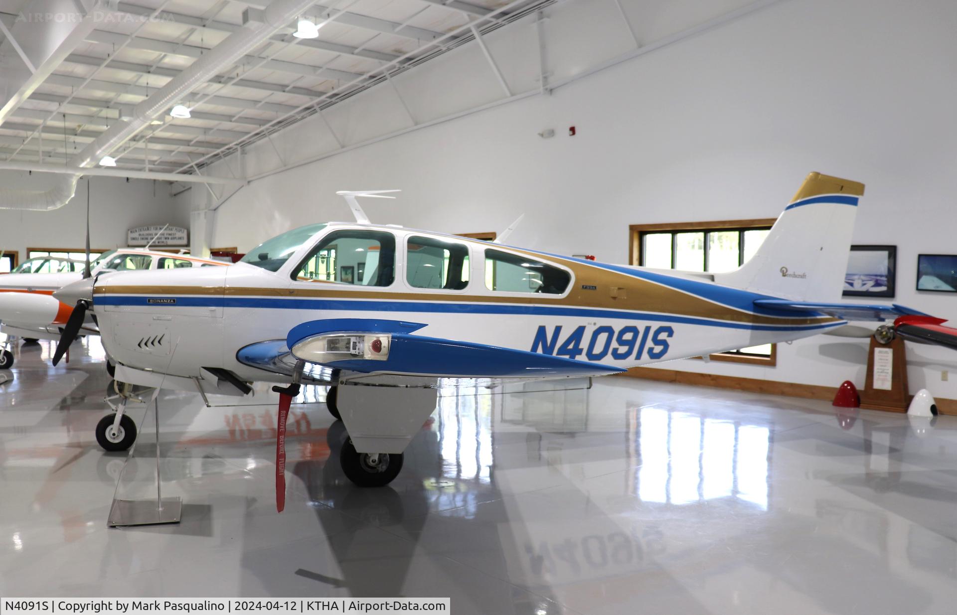 N4091S, 1975 Beech F33A Bonanza C/N CE-556, Beech F33A