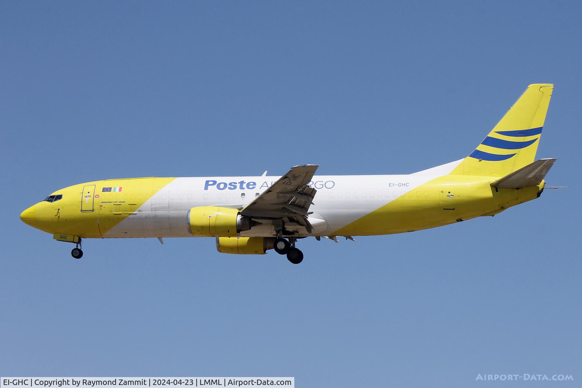 EI-GHC, 1999 Boeing 737-490(F) C/N 30161, B737-400 EI-GHC Poste Air Cargo