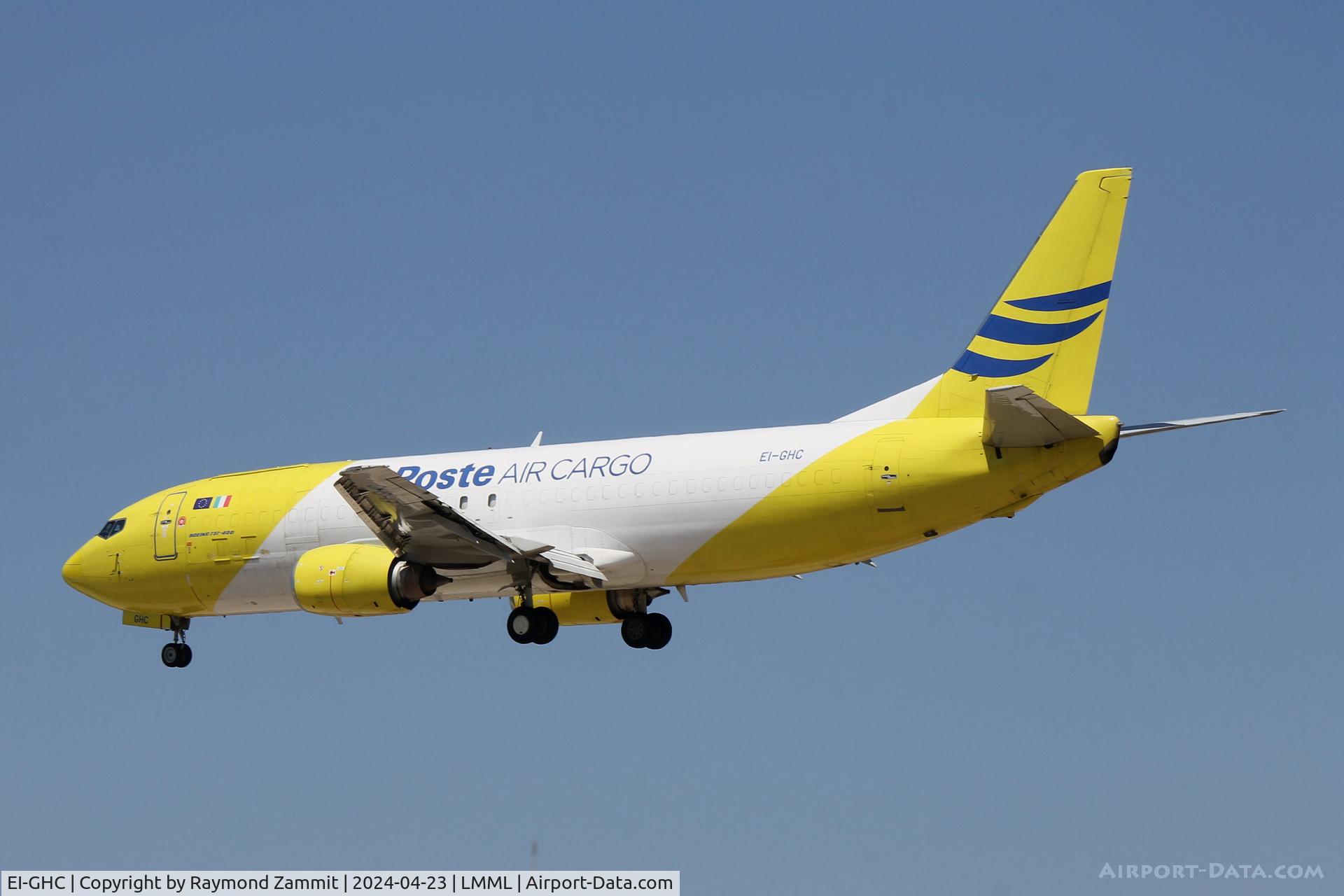 EI-GHC, 1999 Boeing 737-490(F) C/N 30161, B737-400 EI-GHC Poste Air Cargo