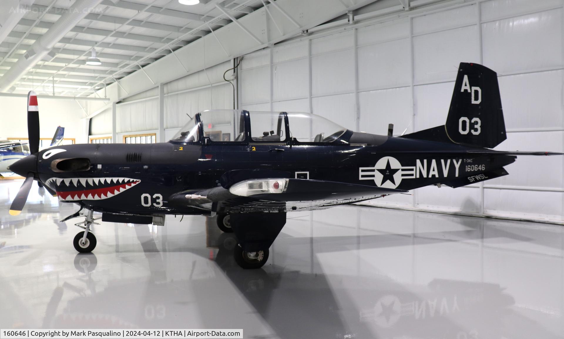 160646, Beech T-34C Turbo Mentor C/N GL-111, Beech T-34C