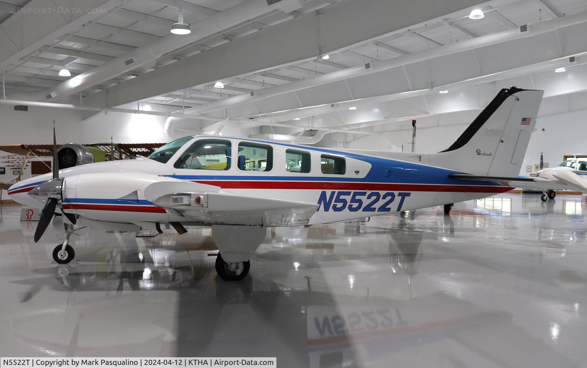 N5522T, 1978 Beech 58TC Baron C/N TK-79, Beech 58TC