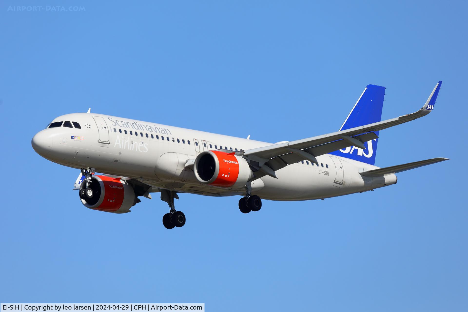 EI-SIH, 2018 Airbus A320-251N C/N 8551, Copenhagen 29.4.2024