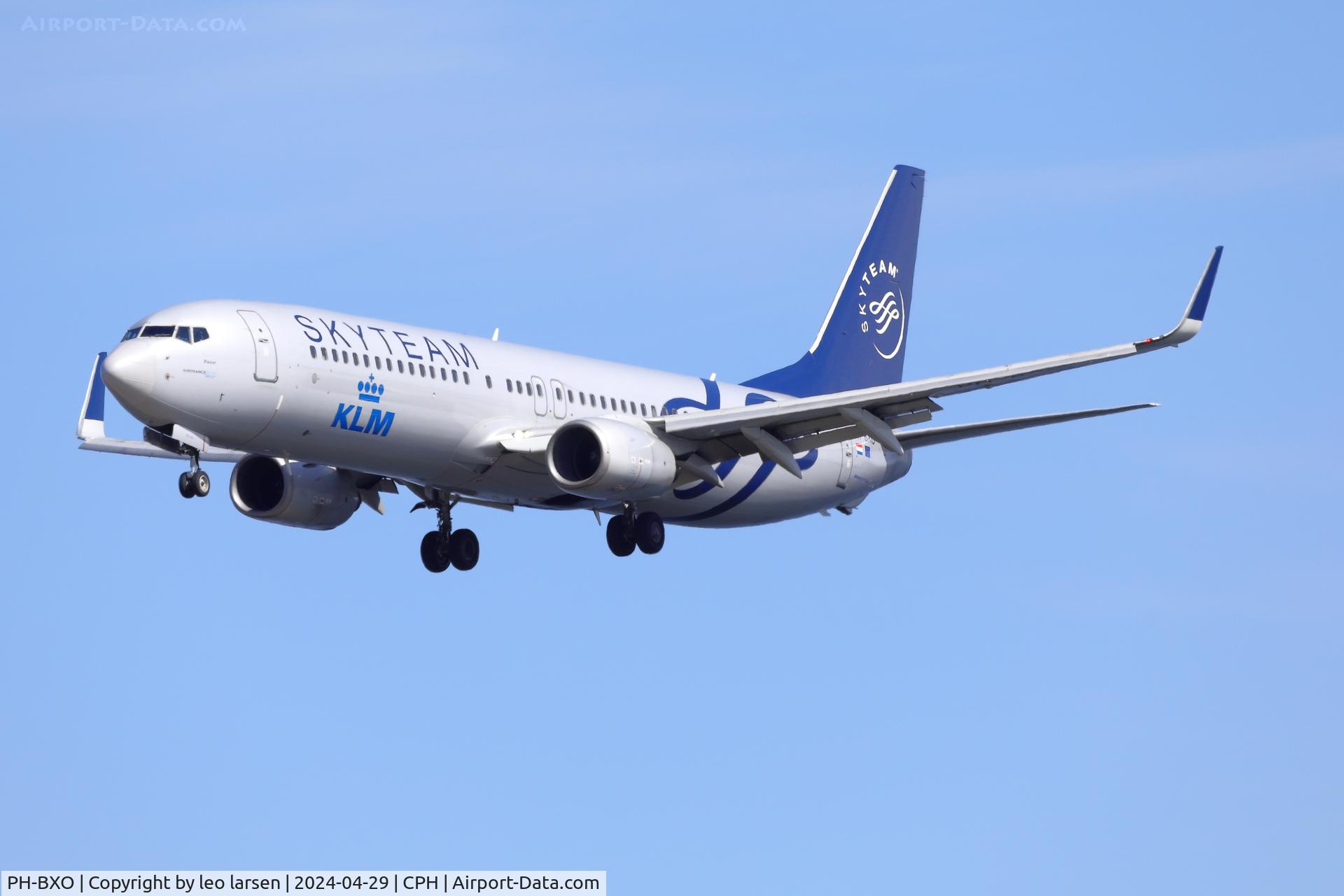 PH-BXO, 2001 Boeing 737-9K2 C/N 29599, Copenhagen 29.4.2024