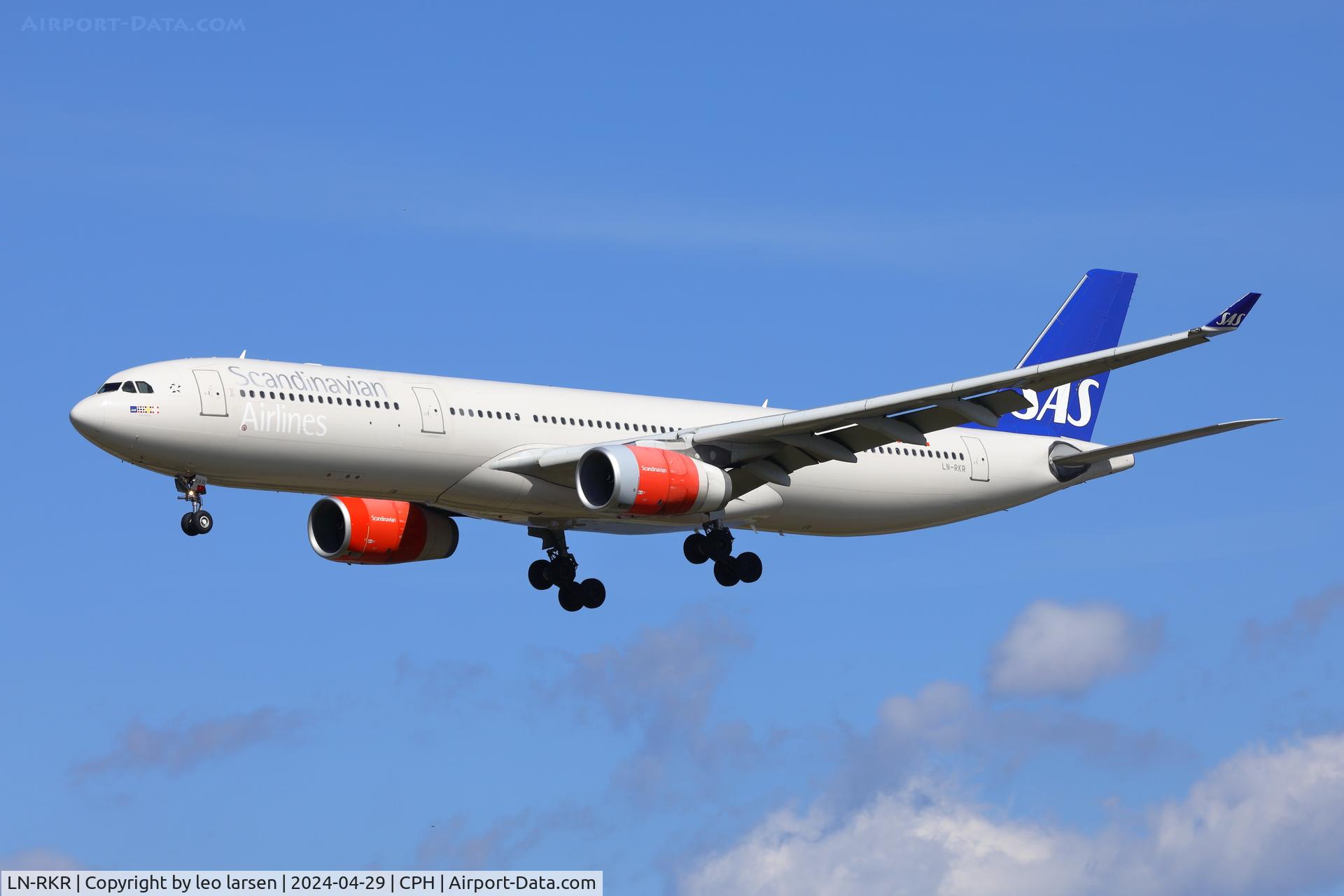 LN-RKR, 2015 Airbus A330-343E C/N 1660, Copenhagen 29.4.2024