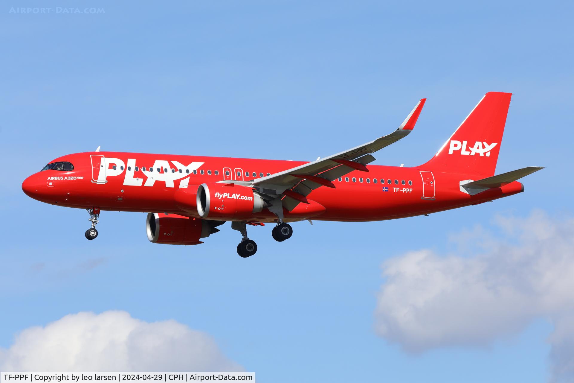 TF-PPF, 2022 Airbus A320-251N C/N 11344, Copenhagen 29.4.2024
