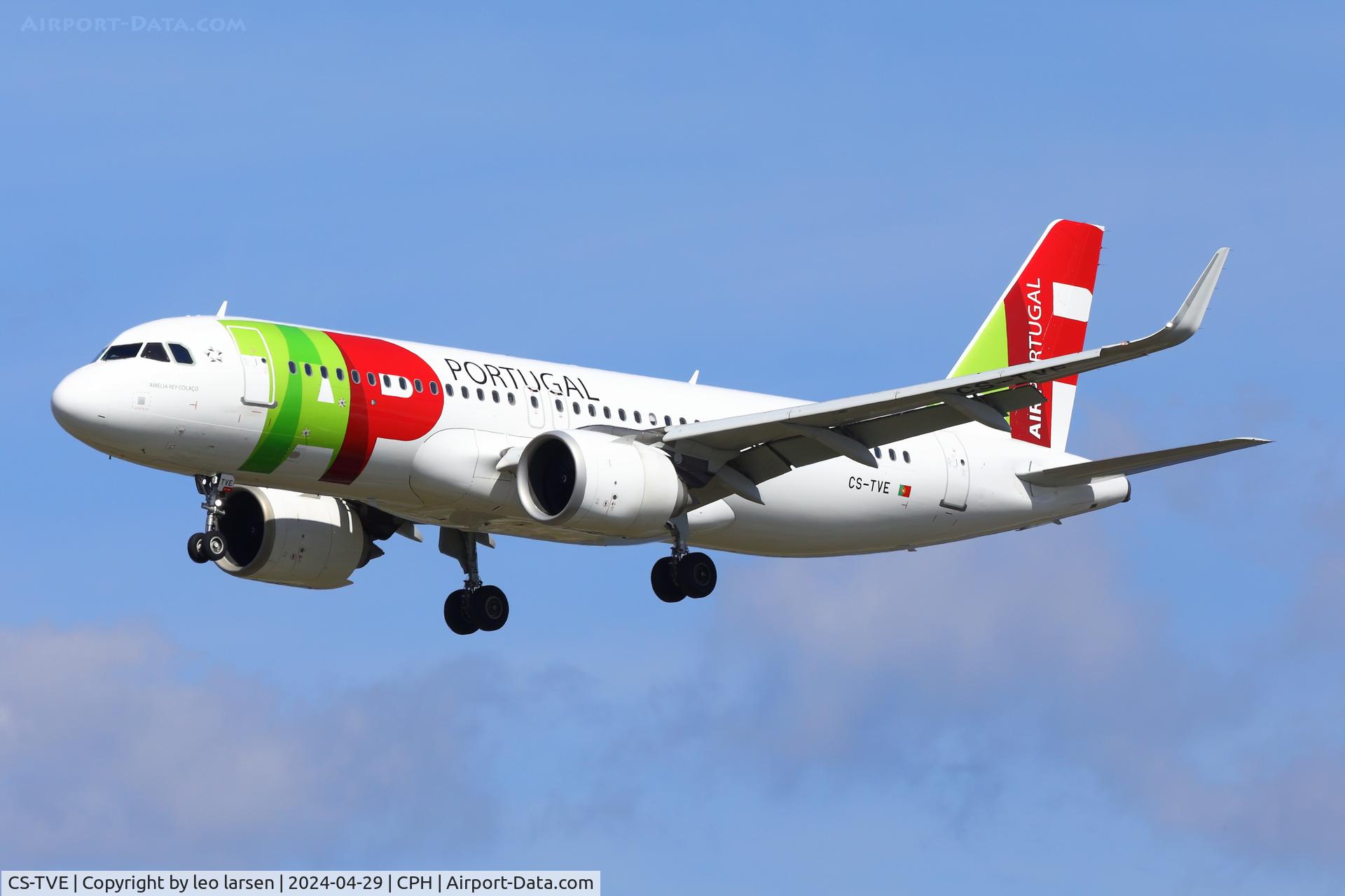 CS-TVE, 2019 Airbus A320-251N C/N 8983, Copenhagen 29.4.2024