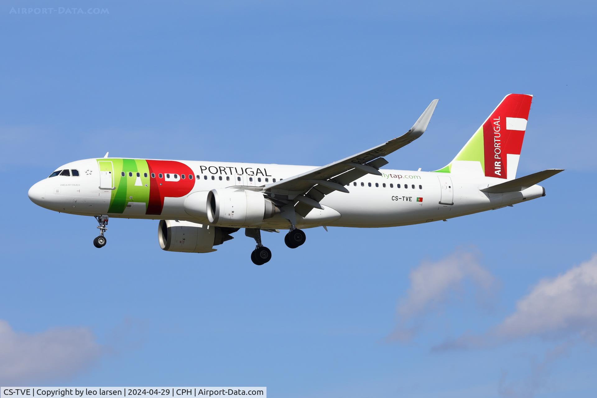 CS-TVE, 2019 Airbus A320-251N C/N 8983, Copenhagen 29.4.2024