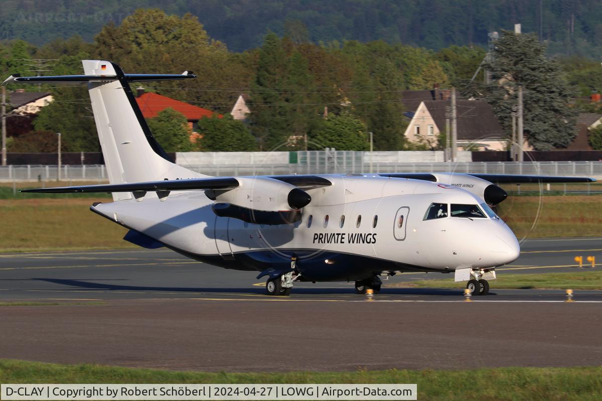 D-CLAY, 1999 Dornier Do.328-110 C/N 3117, D-CLAY @ LOWG 2024