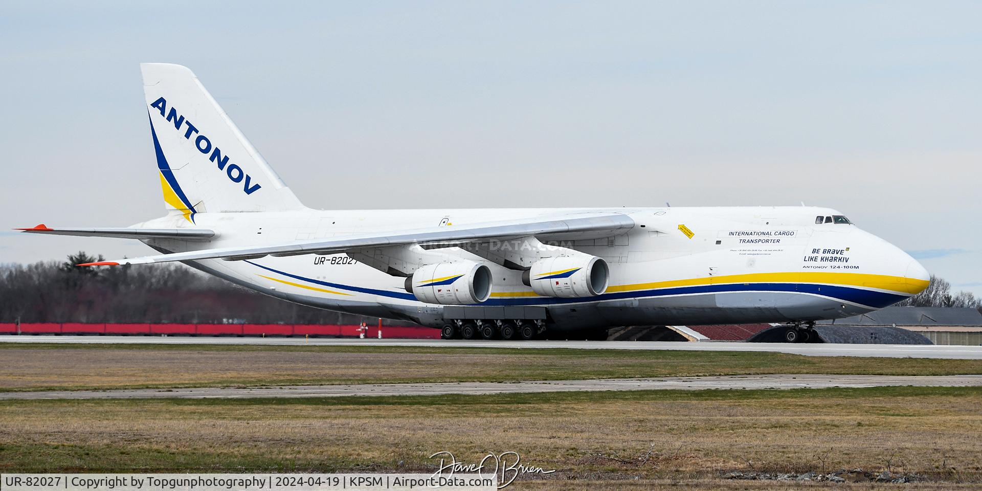 UR-82027, 1990 Antonov An-124-100 Ruslan C/N 19530502288, ADSB3708 rolling out till the end of RW16