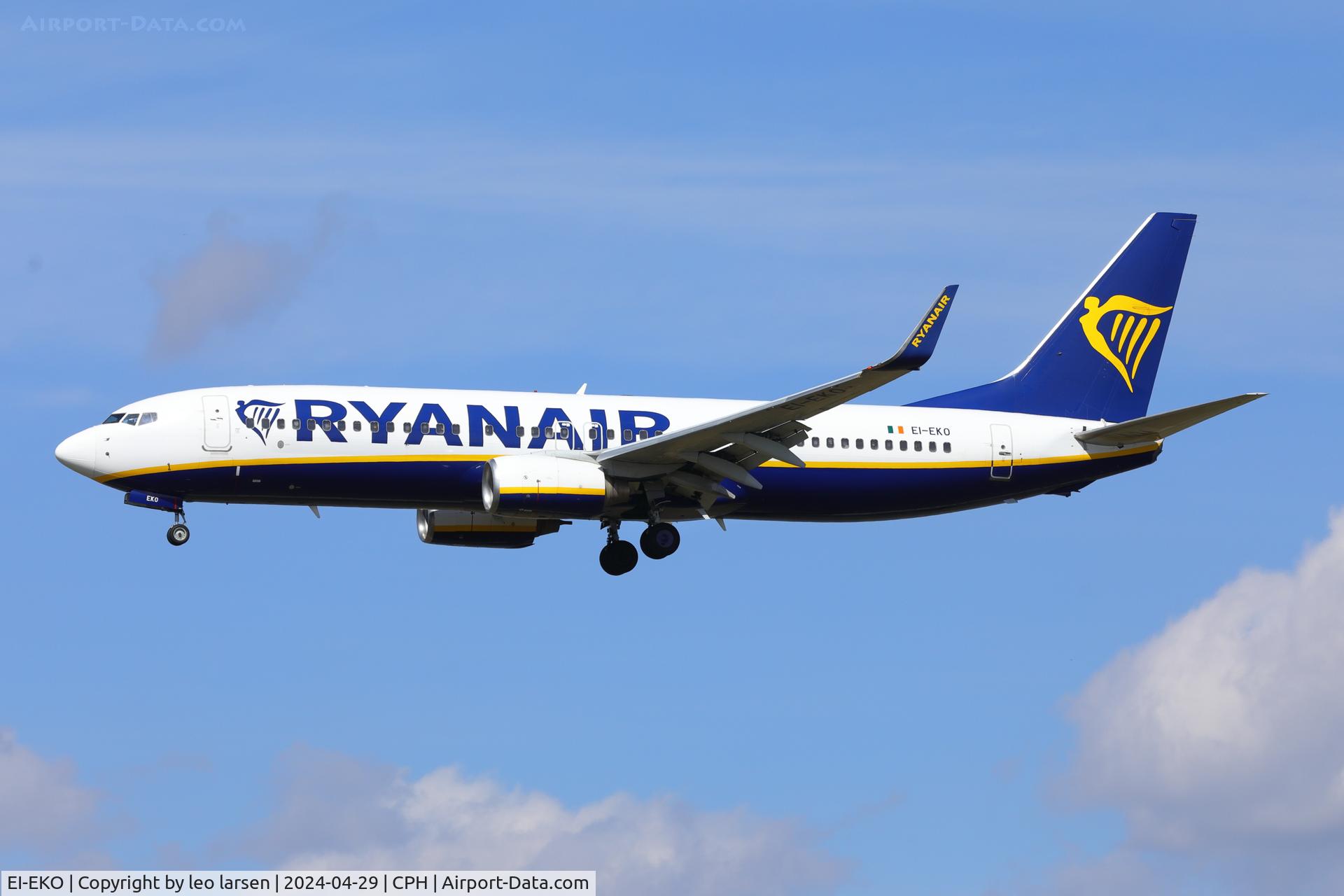 EI-EKO, 2010 Boeing 737-8AS C/N 35027, Copenhagen 29.4.2024