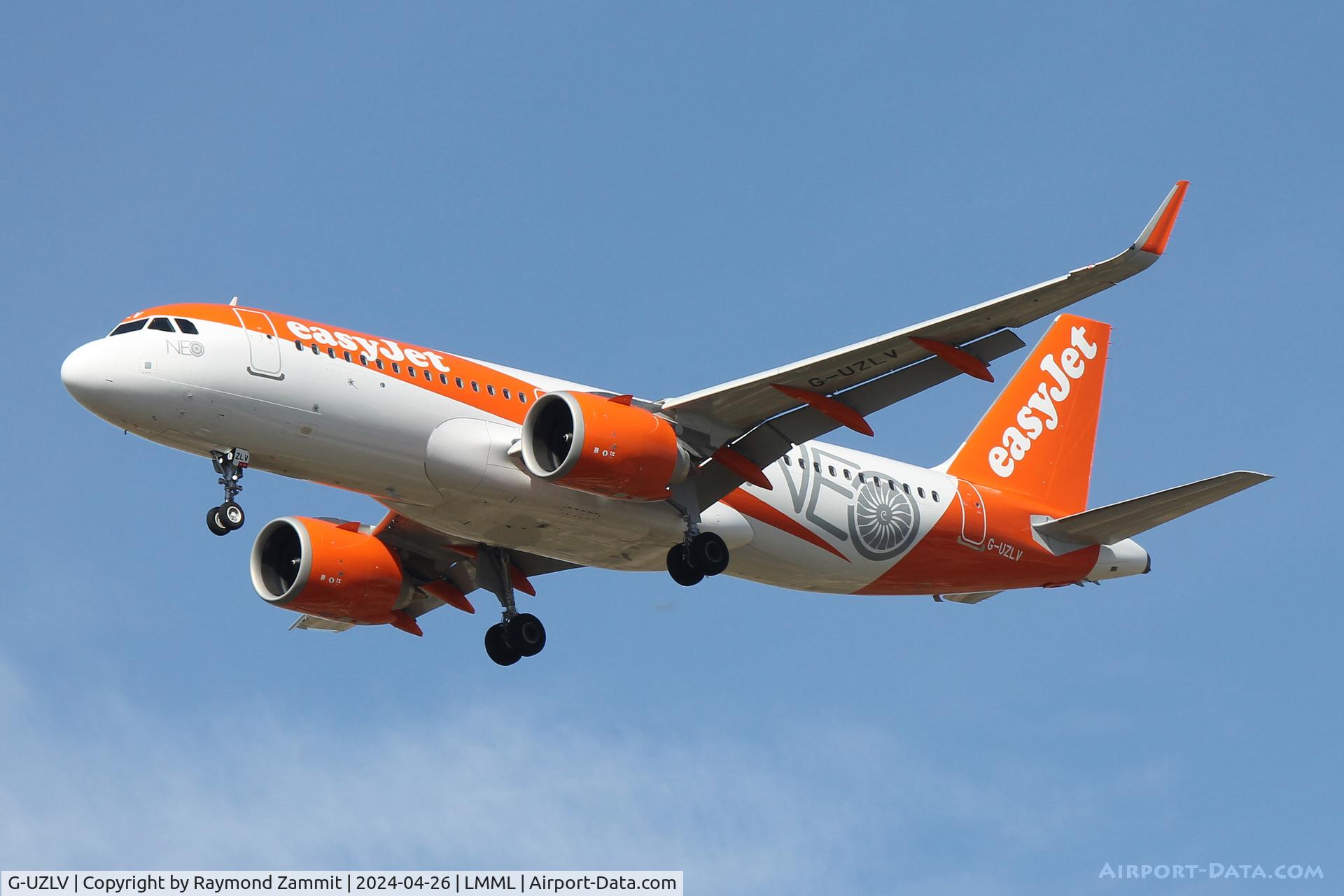 G-UZLV, Airbus 320-251N C/N 11617, A320Neo G-UZLV Easyjet