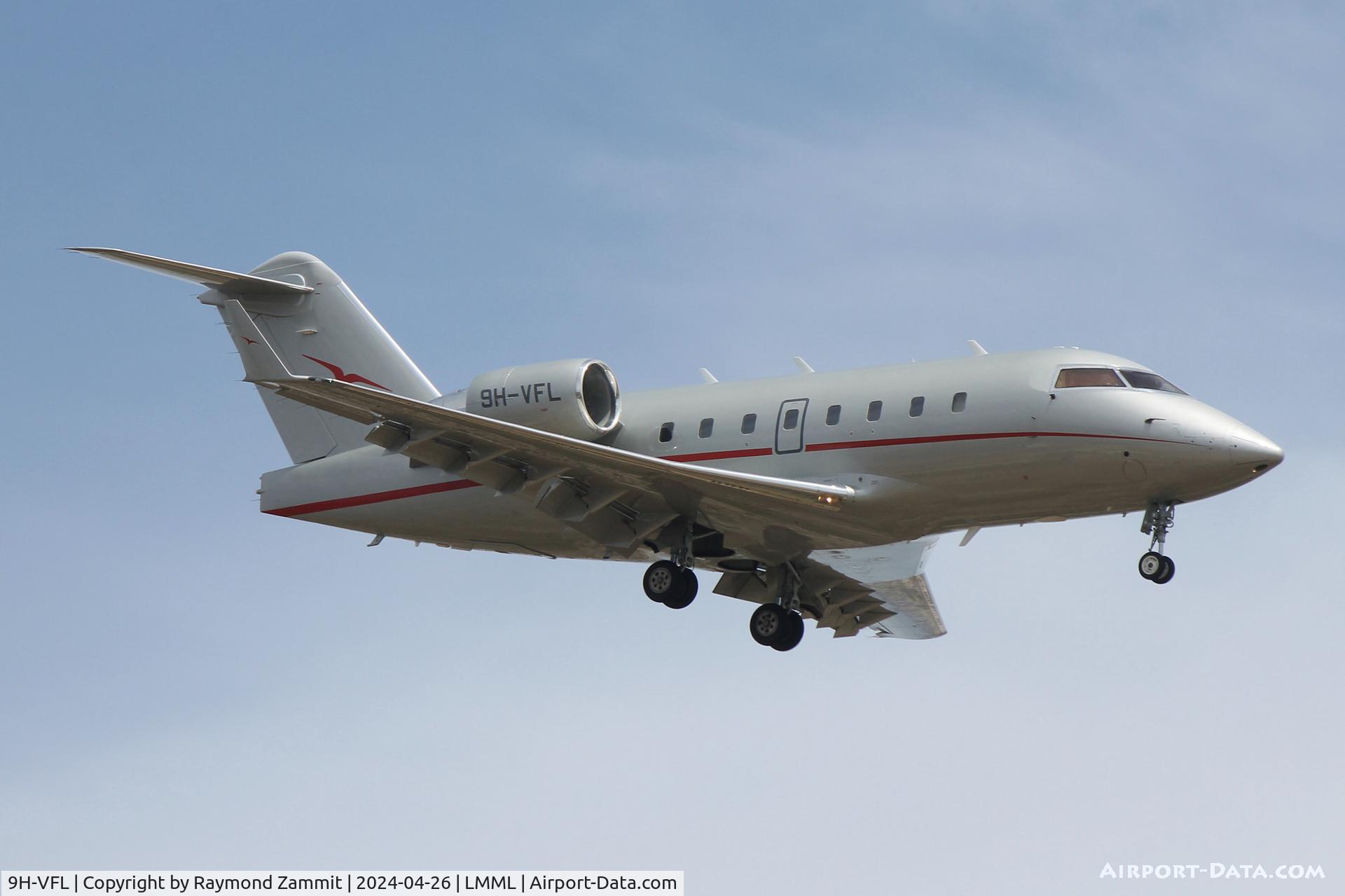 9H-VFL, 1998 Bombardier Challenger 604 (CL-600-2B16) C/N 5396, Bombardier Challenger 604 9H-VFL VistaJet