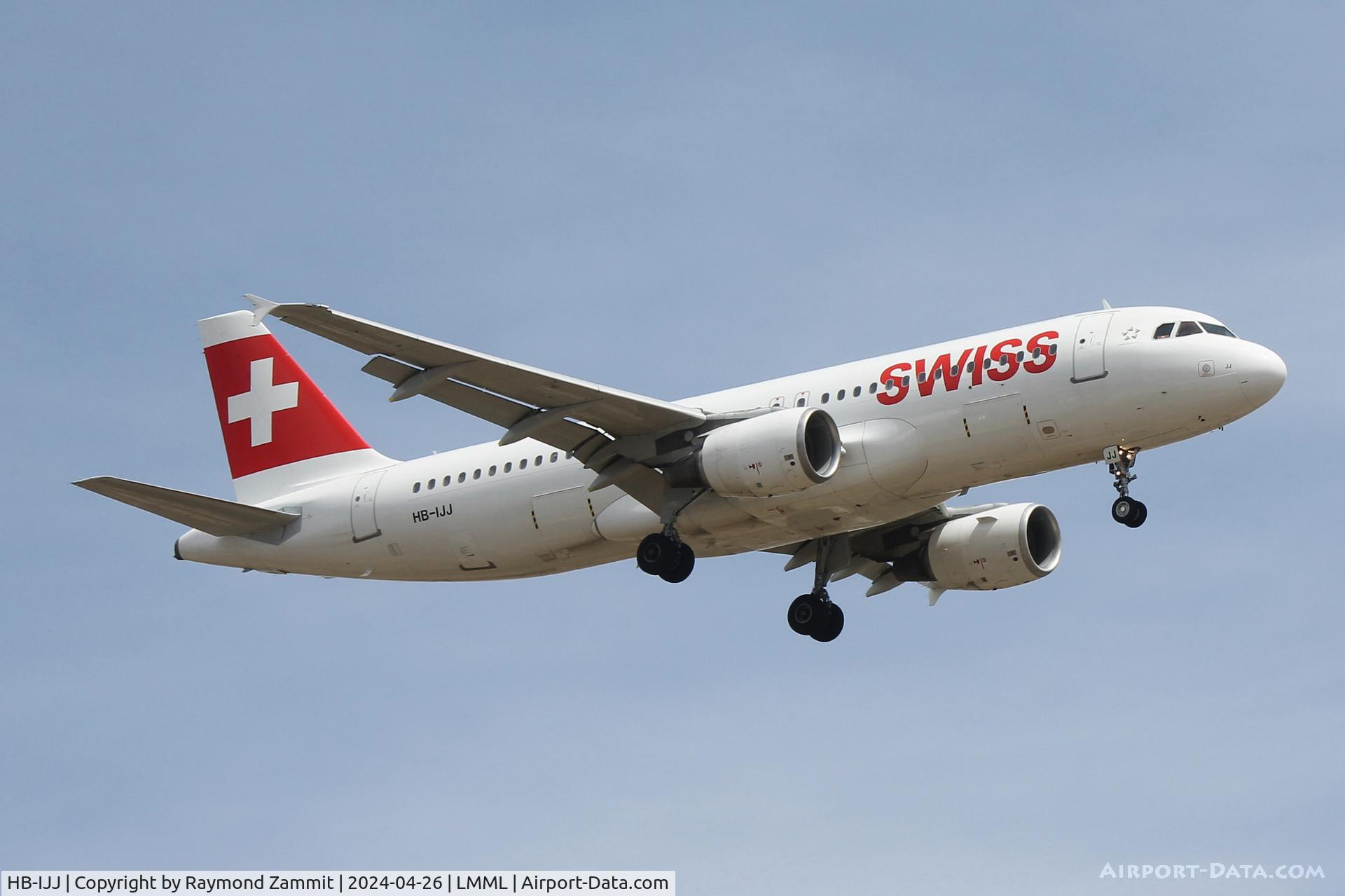 HB-IJJ, 1996 Airbus A320-214 C/N 585, A320 HB-IJJ Swiss