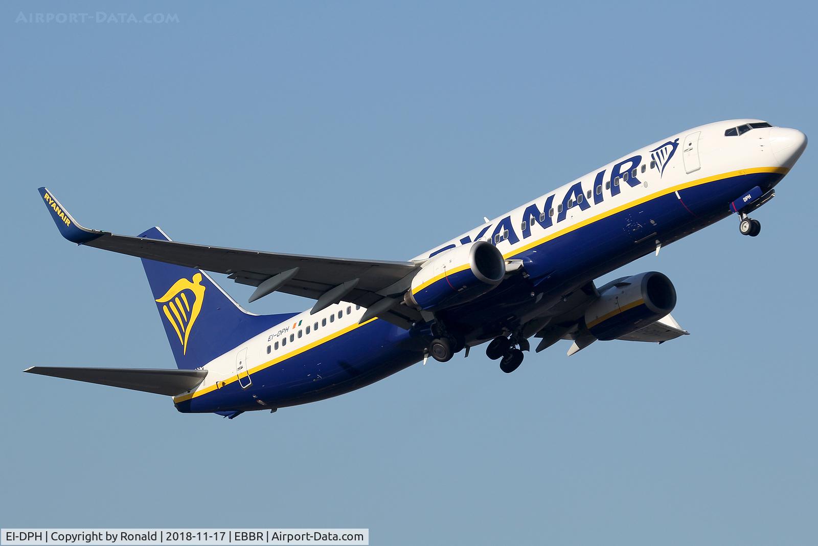 EI-DPH, 2007 Boeing 737-8AS C/N 33624, at ebbr