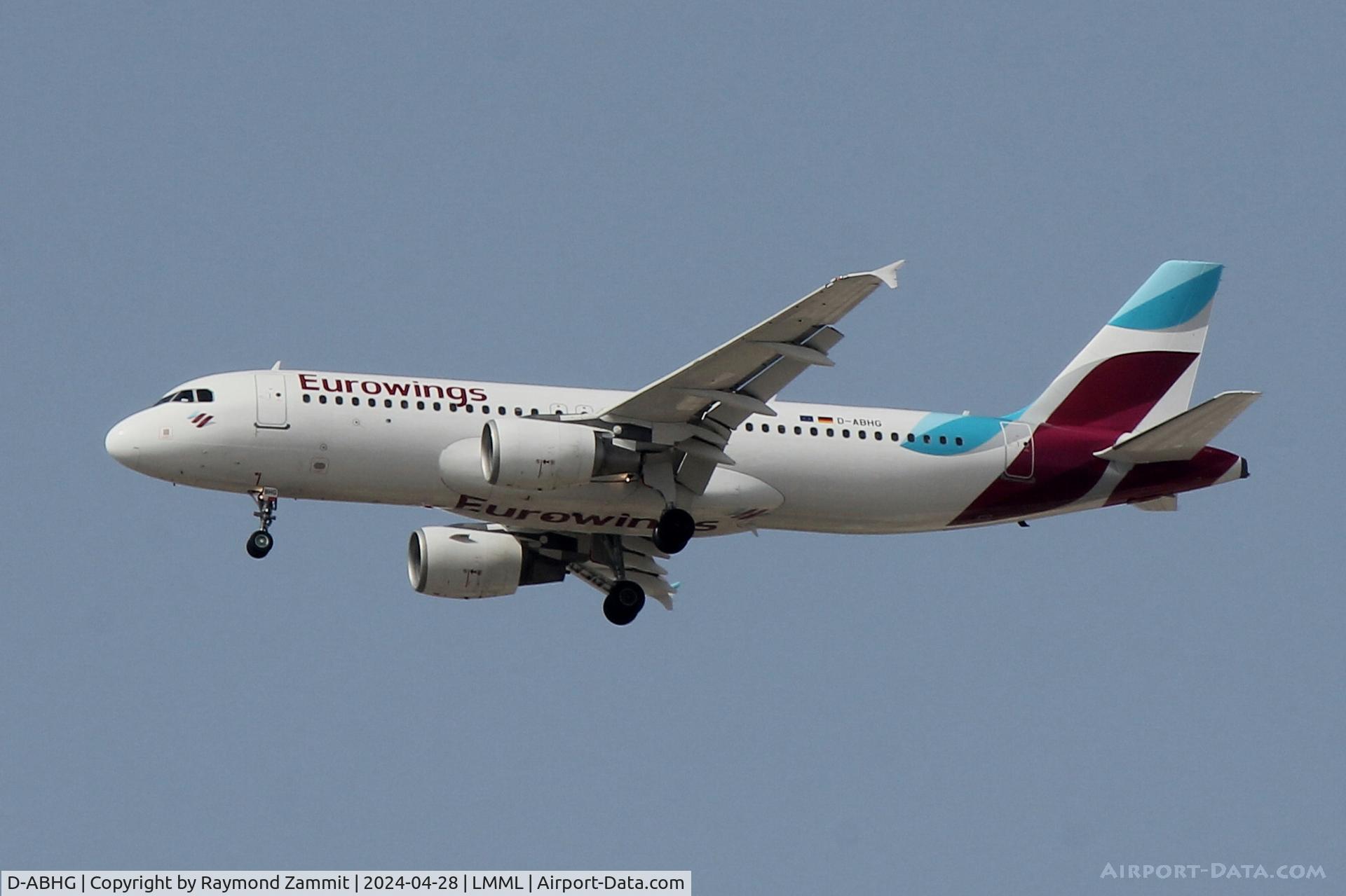 D-ABHG, 2006 Airbus A320-214 C/N 2867, A320 D-ABHG EuroWings