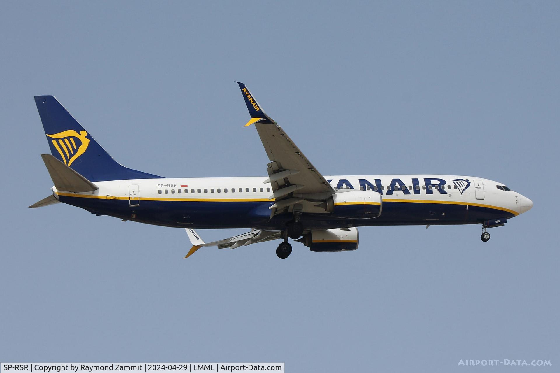 SP-RSR, 2017 Boeing 737-800 C/N 44799, B737-800 SP-RSR Ryanair Sun