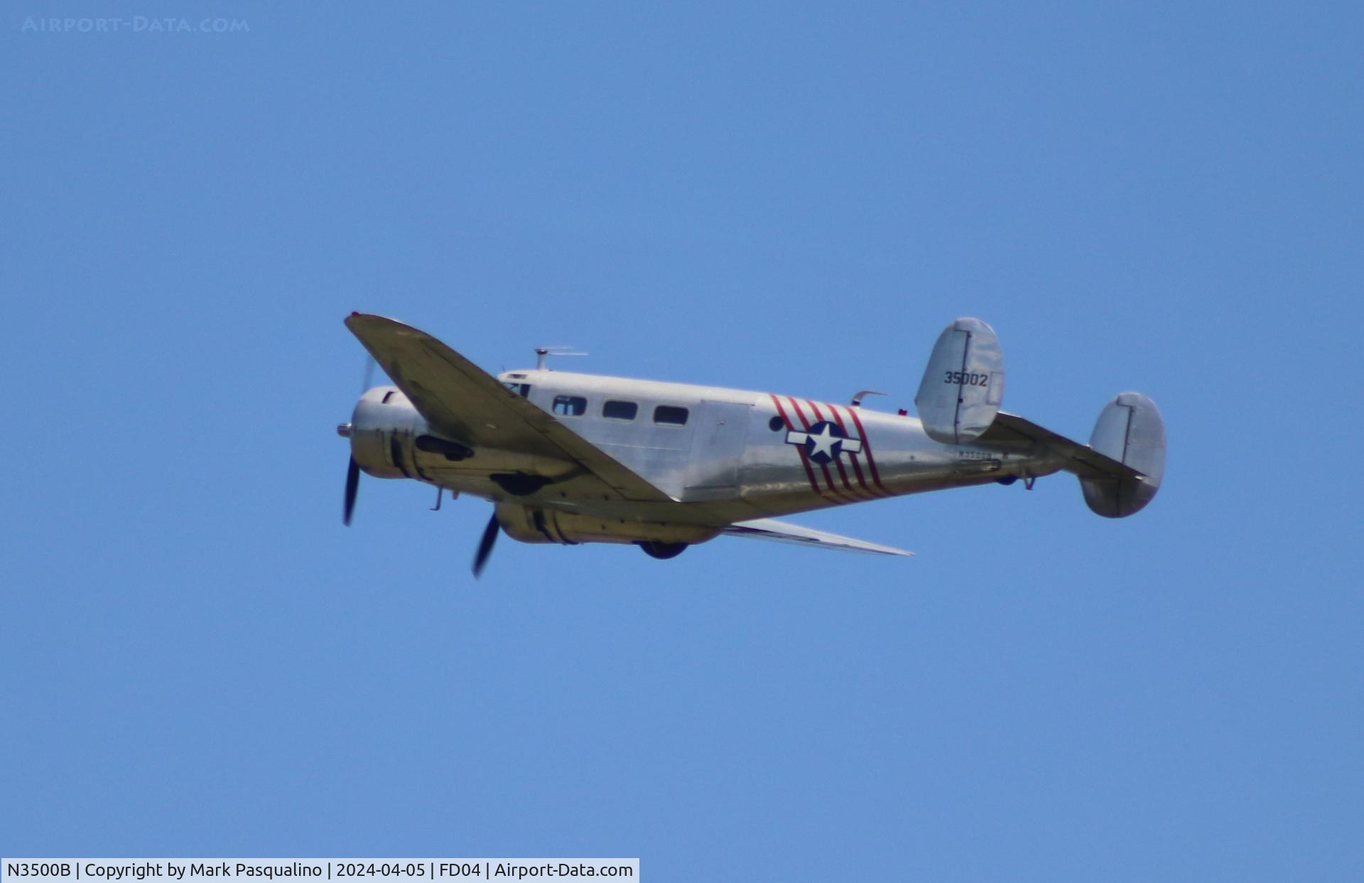 N3500B, 1953 Beech D18S C/N A-973, Beech D18S