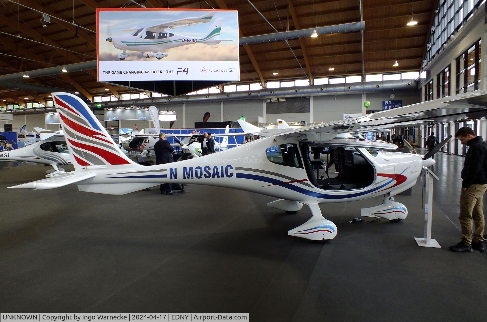 UNKNOWN, 2024 Flight Design F2-LSA C/N T-23-06-01, Flight Design F2-LSA at the AERO 2024, Friedrichshafen