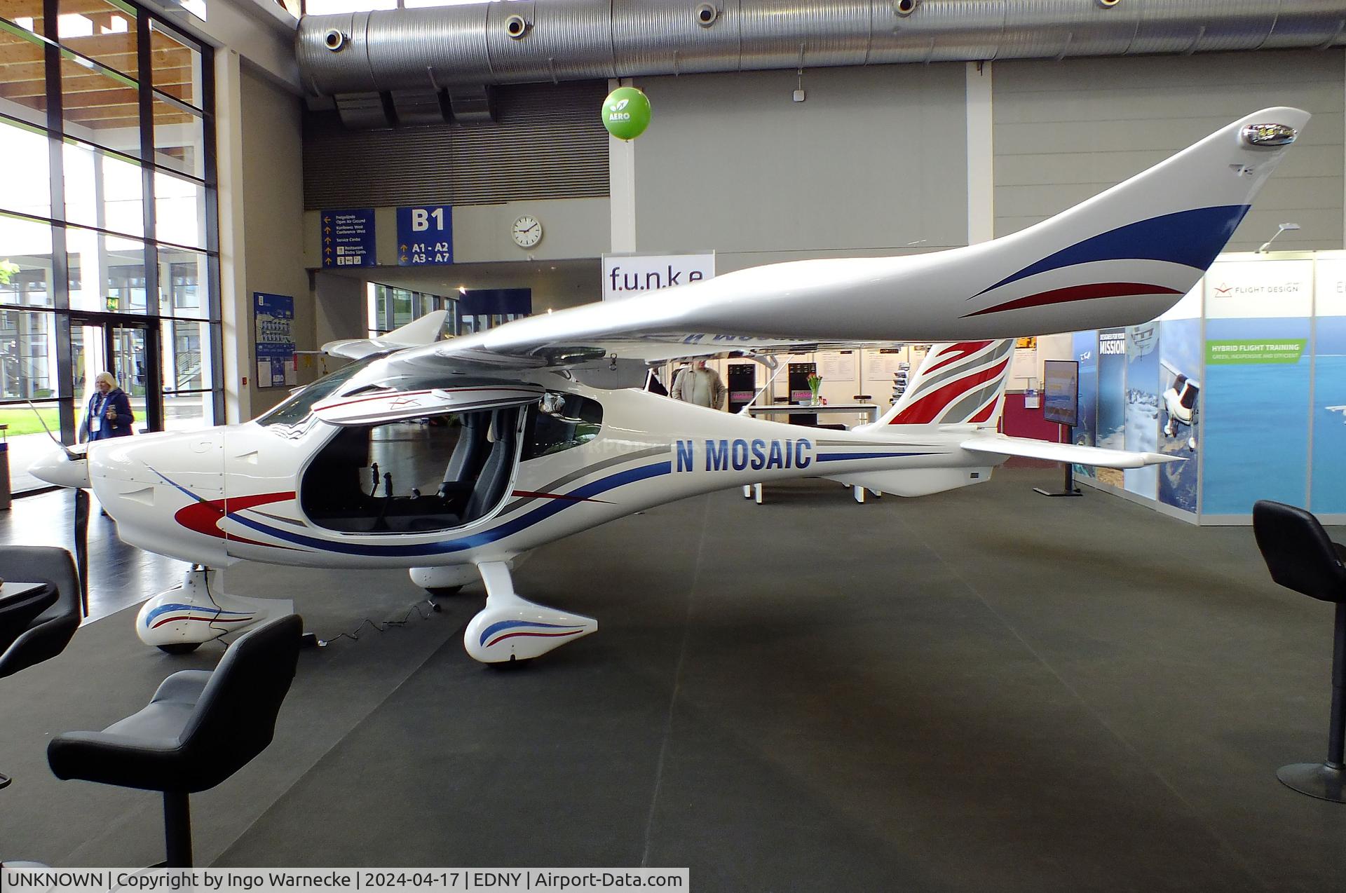 UNKNOWN, 2024 Flight Design F2-LSA C/N T-23-06-01, Flight Design F2-LSA at the AERO 2024, Friedrichshafen