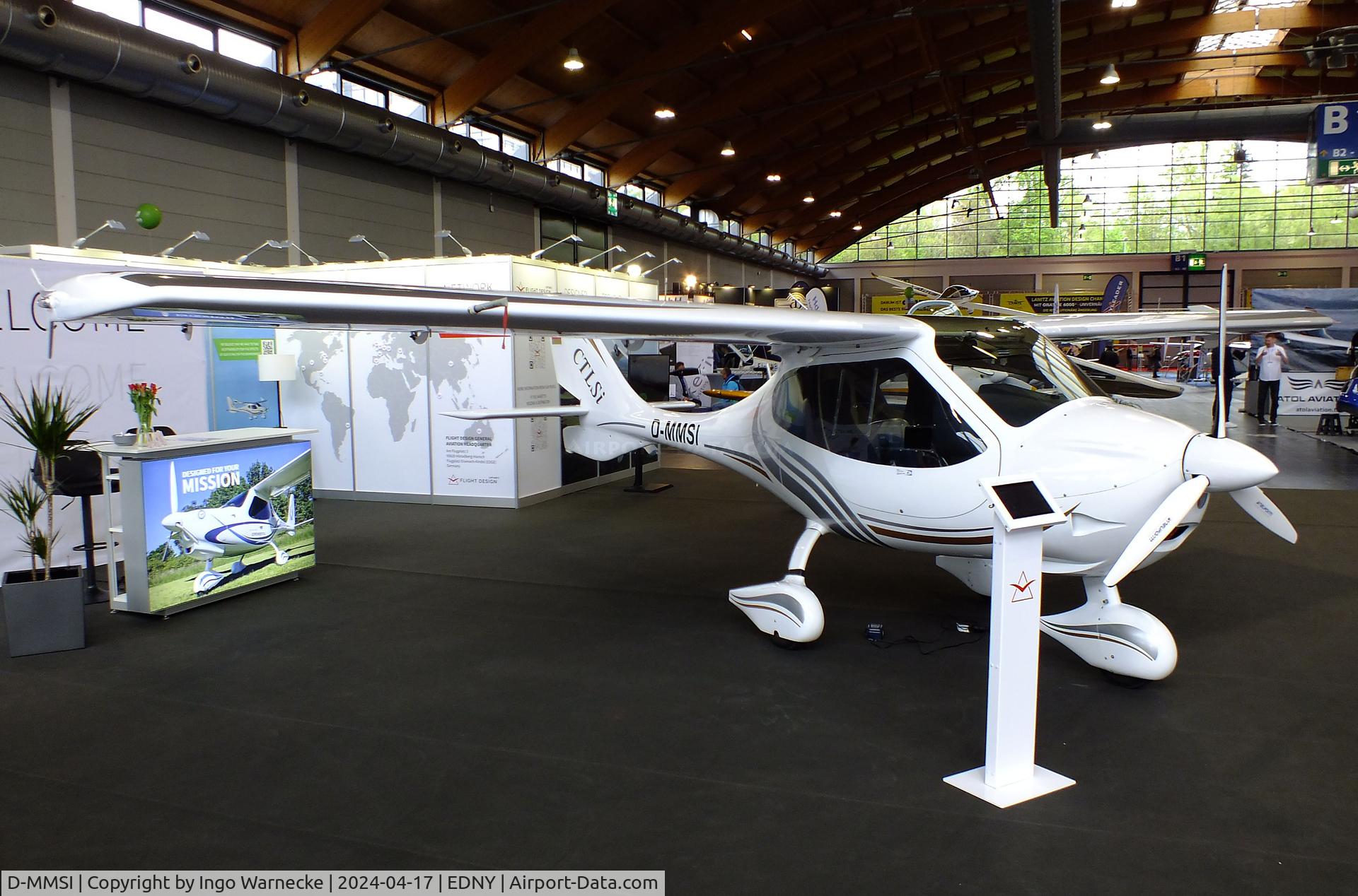 D-MMSI, Flight Design CTLSi C/N not found_D-MMSI, Flight Design CTLSi at the AERO 2024, Friedrichshafen