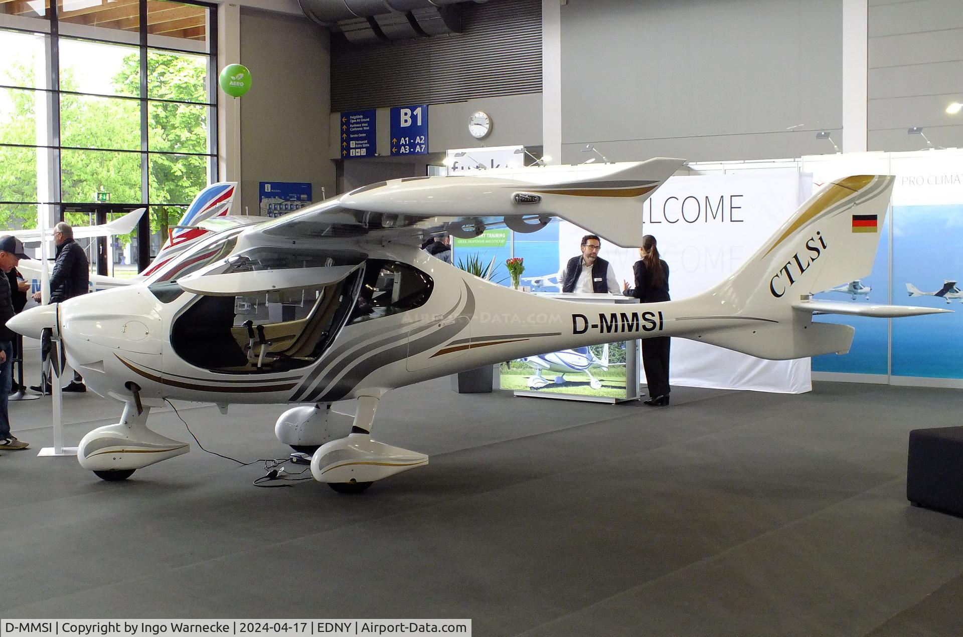 D-MMSI, Flight Design CTLSi C/N not found_D-MMSI, Flight Design CTLSi at the AERO 2024, Friedrichshafen